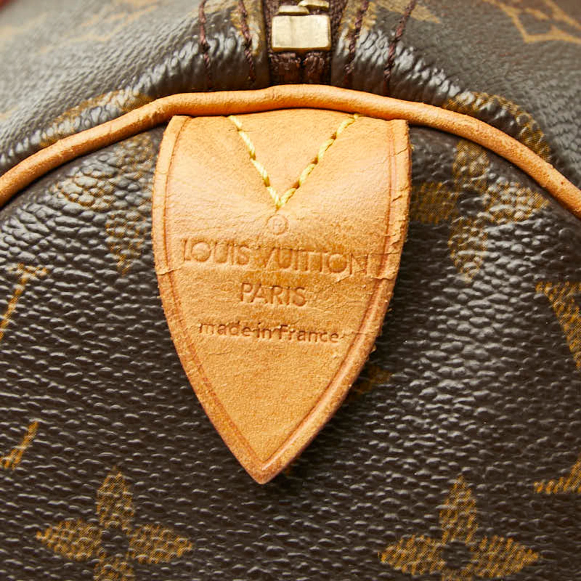 Louis Vuitton Brown Pvc Leather Boston Bag Handbag (Pre-Owned)