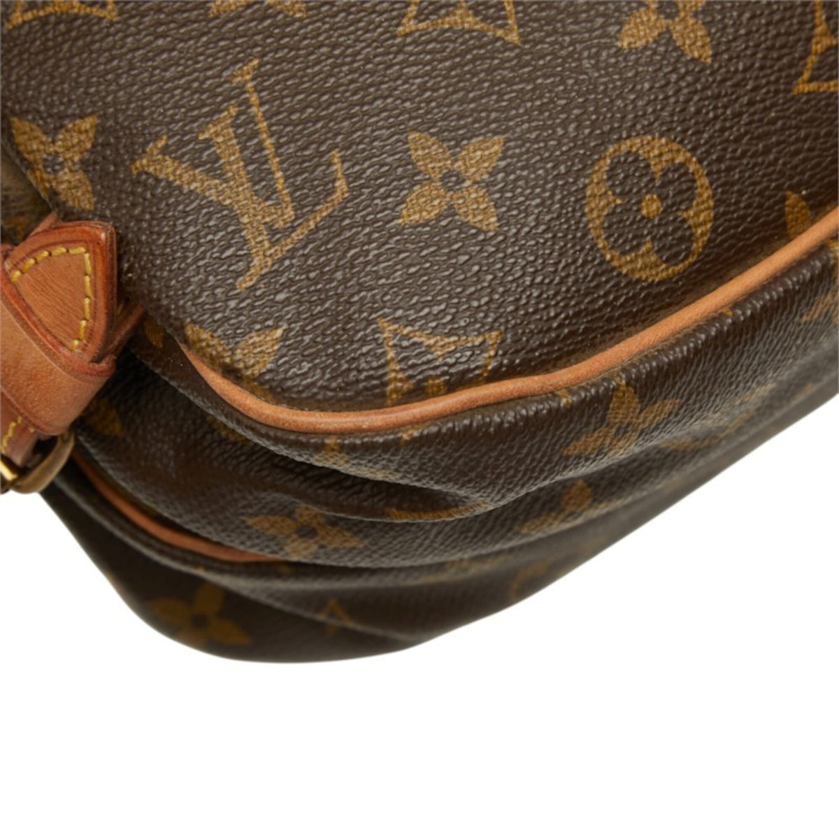 Louis Vuitton Monogram Brown Pvc Leather Shoulder Bag (Pre-Owned)