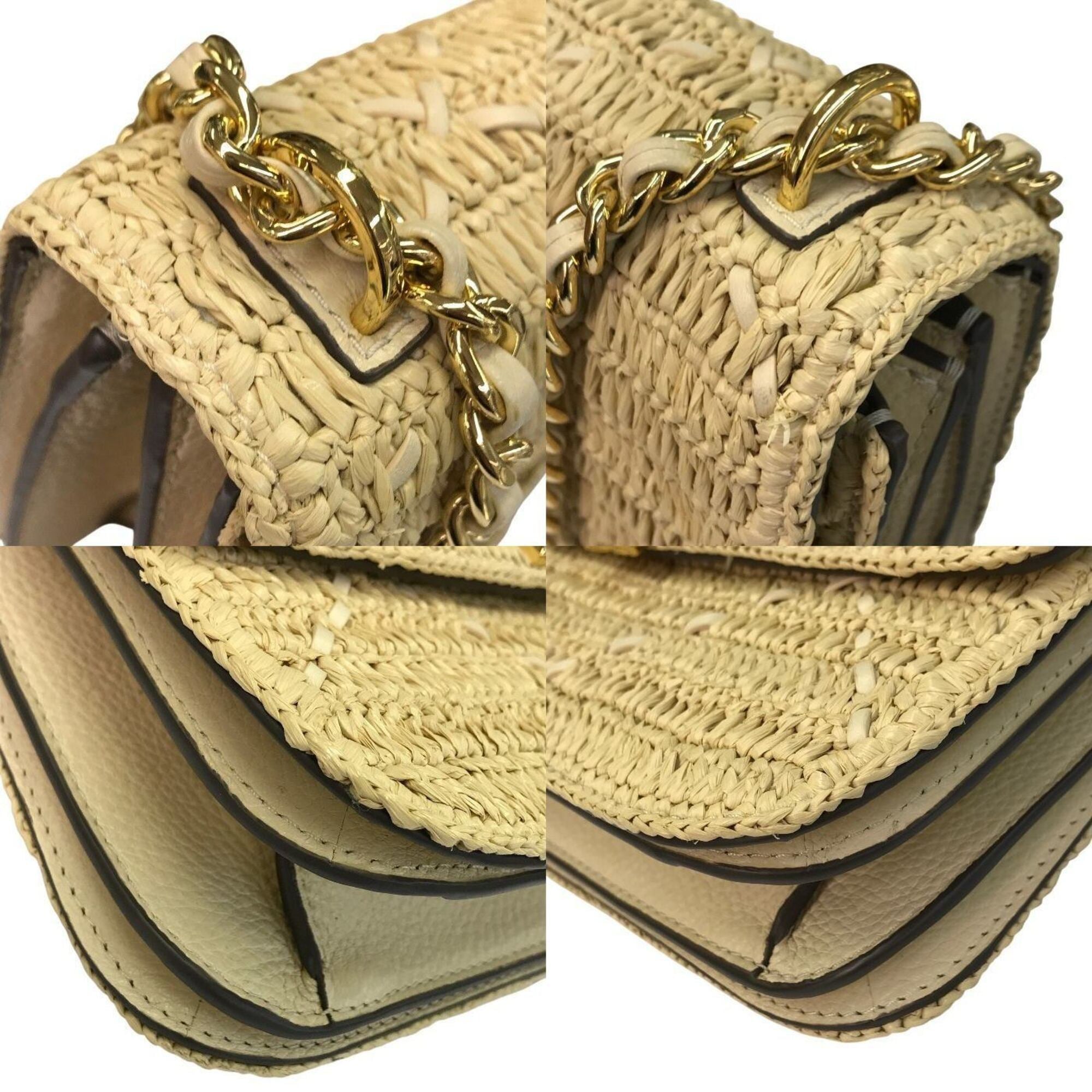 Tory Burch Beige Shoulder Bag (Pre-Owned)
