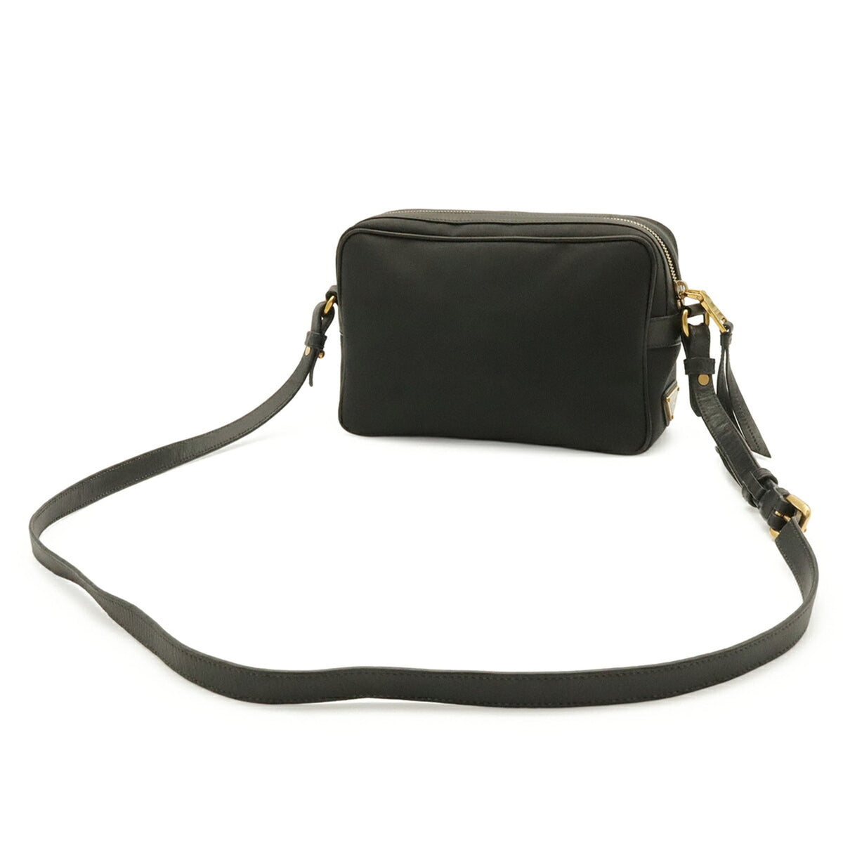 Prada Black Nero Bow Pochette Shoulder Bag (Pre-Owned)
