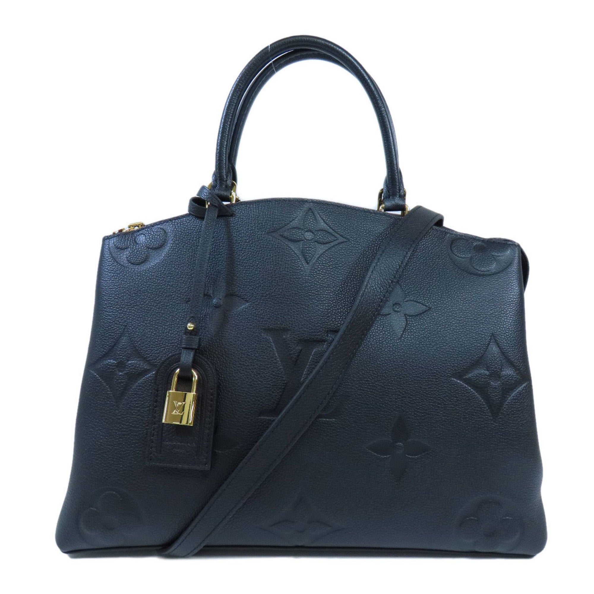 Louis Vuitton Black Monogram Empreinte Handbag (Pre-Owned)