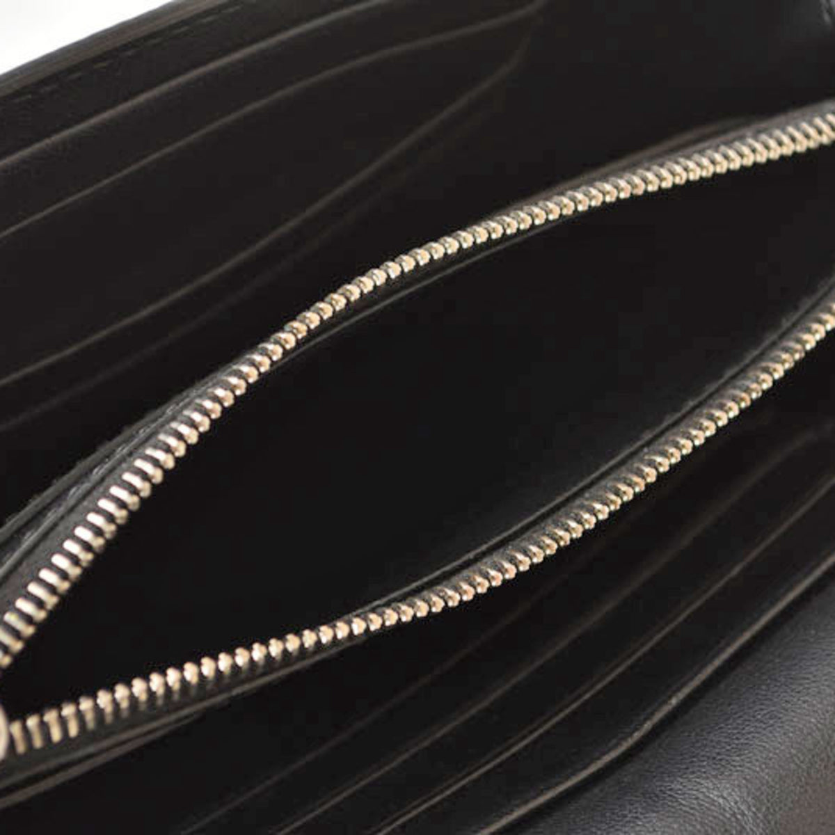 Celine Black Leather Wallet (Bi-Fold) (Pre-Owned)