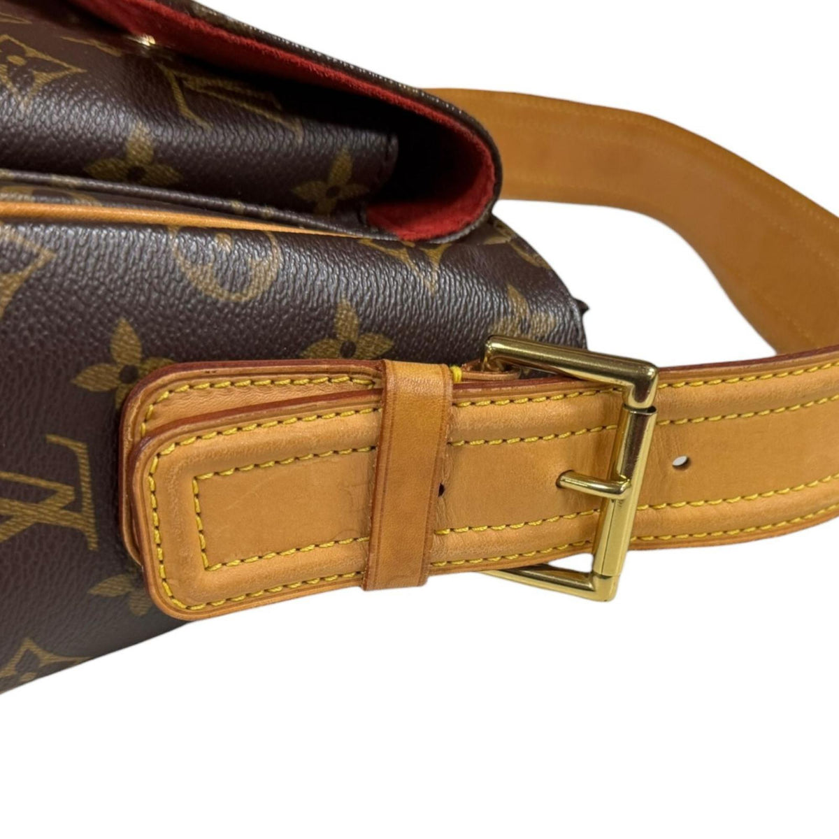 Louis Vuitton Brown Monogram Shoulder Bag (Pre-Owned)