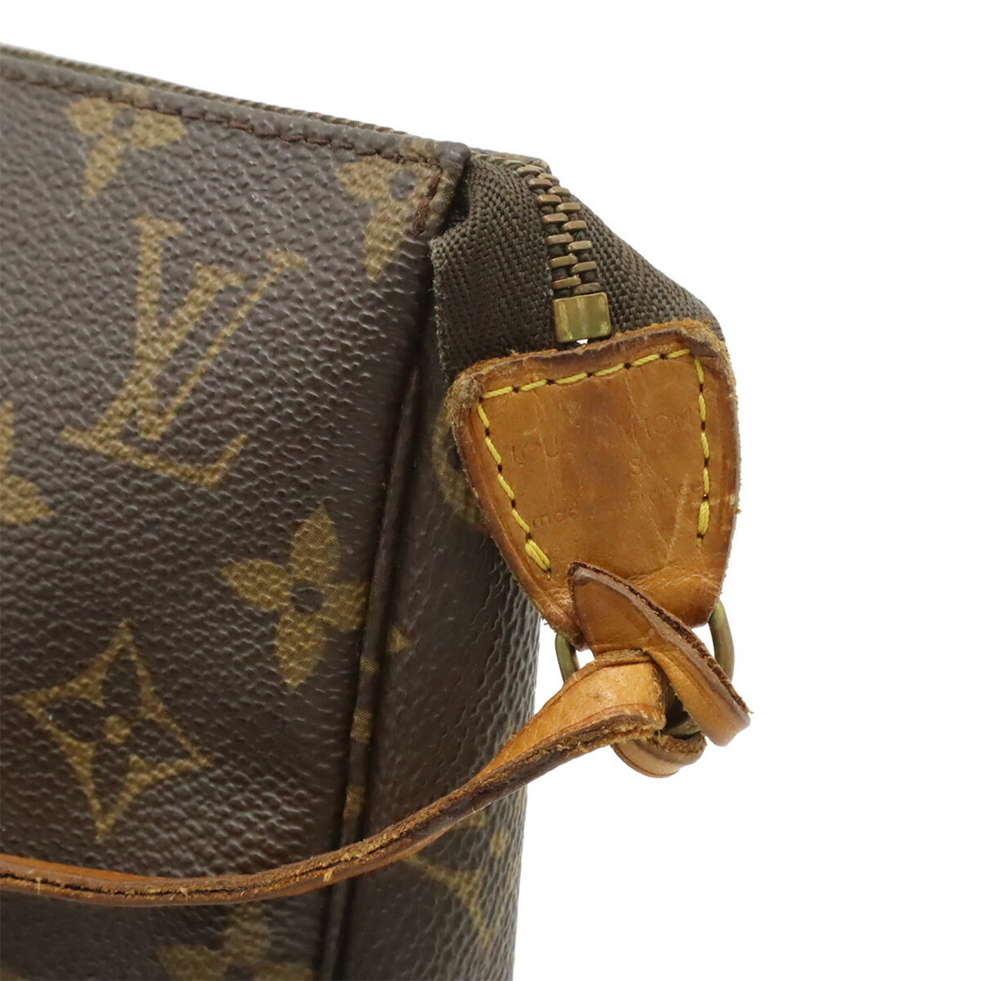 Louis Vuitton Monogram Brown Monogram Handbag Pochette (Pre-Owned)