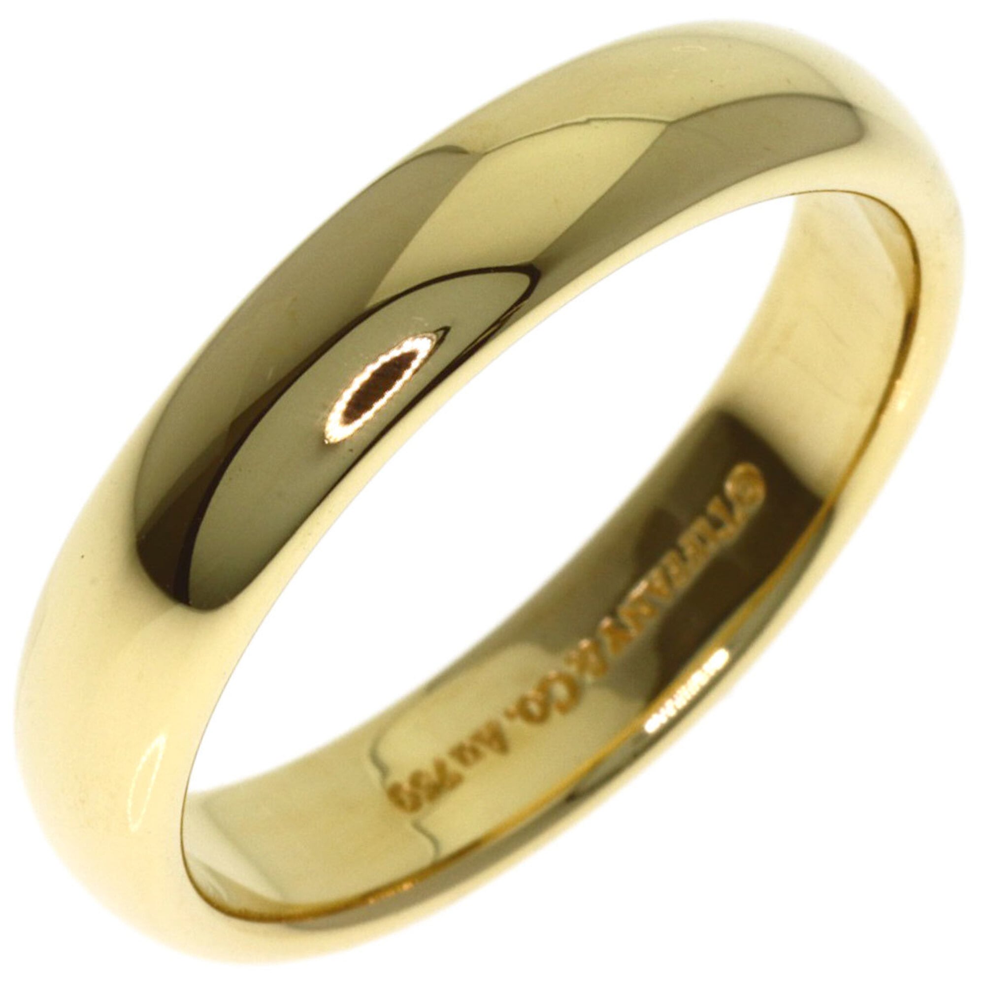 Tiffany Yellow Gold (18K) Band Ring (Pre-Owned)
