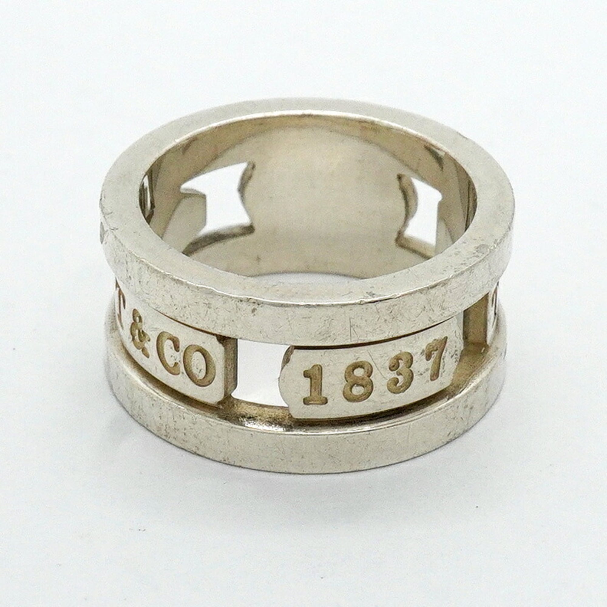 Tiffany Silver 925 Band Ring (Pre-Owned)
