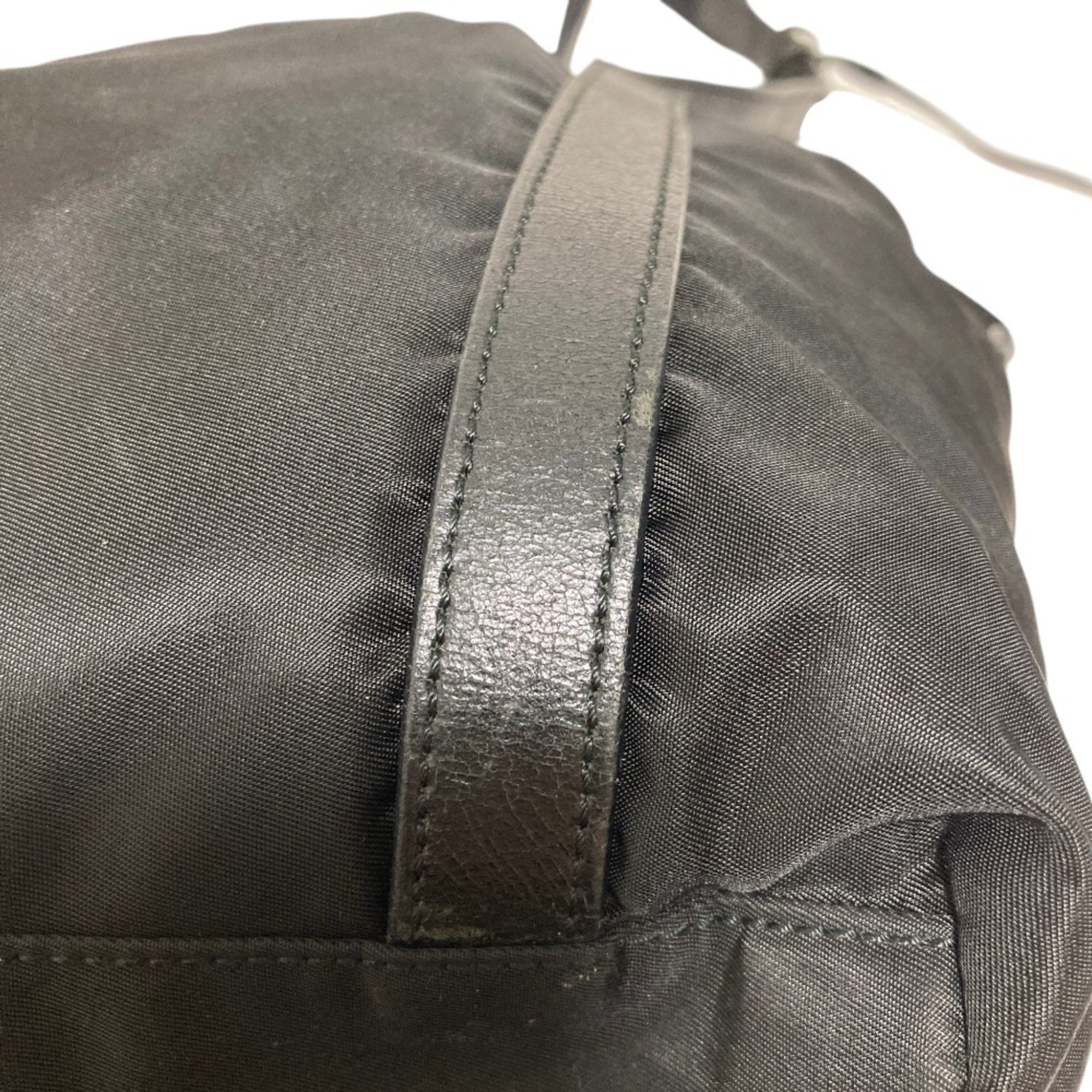 Prada Black Nylon Tote Bag (Pre-Owned)