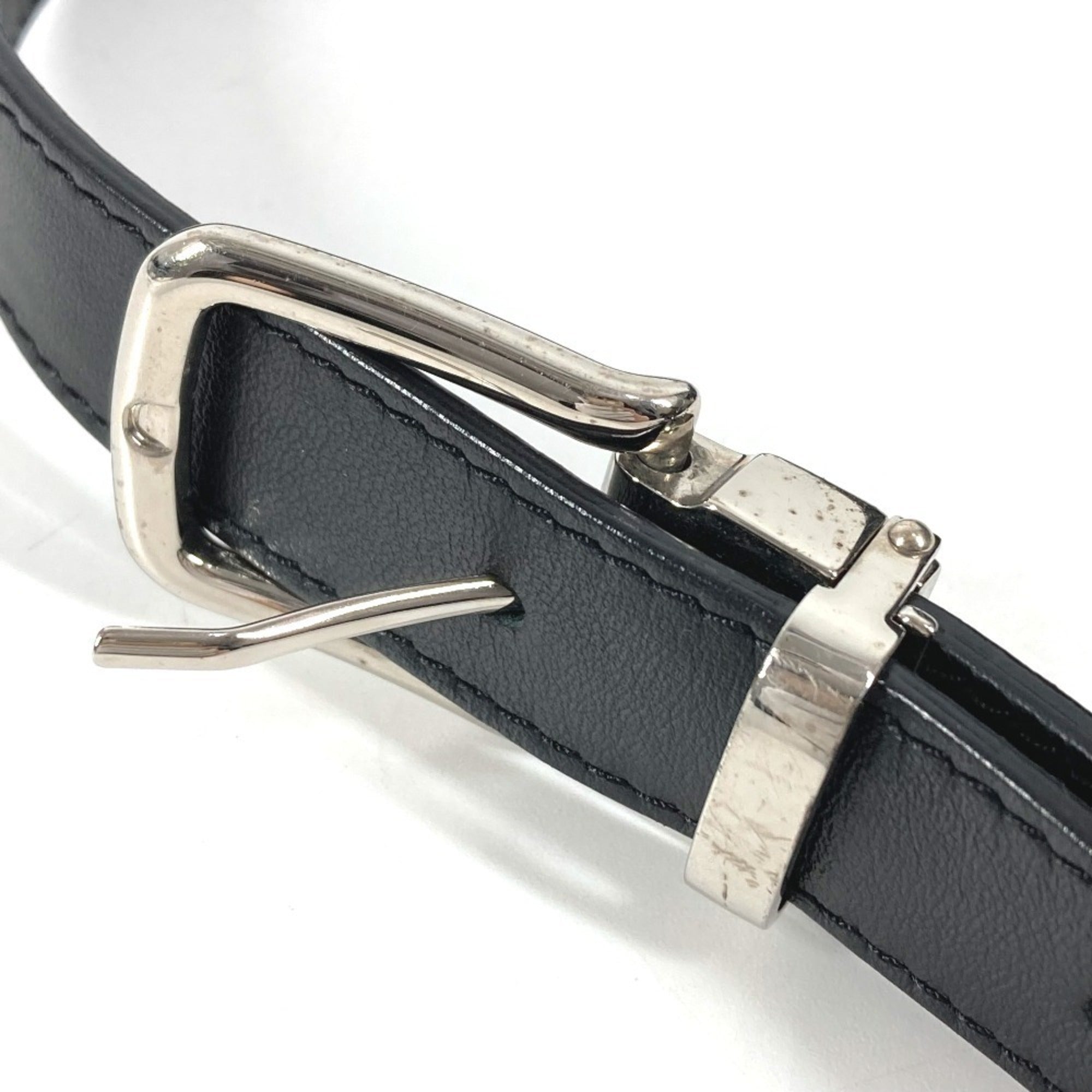 Chanel Matelasse Black Leather Fanny Pack Shoulder Bag (Pre-Owned)
