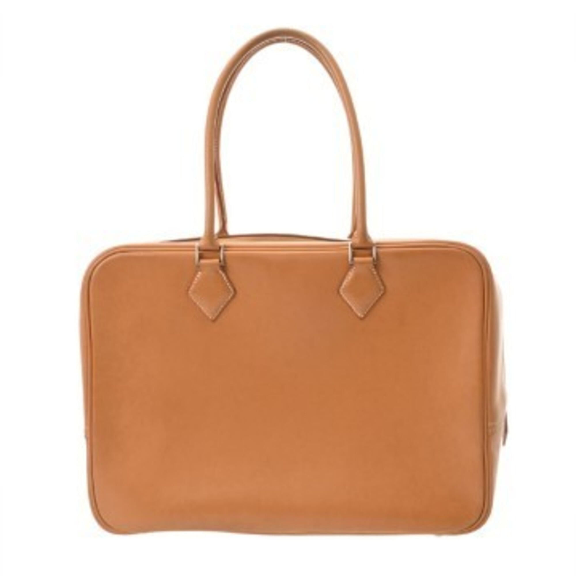 Hermes Natural Vache Leather Handbag (Pre-Owned)
