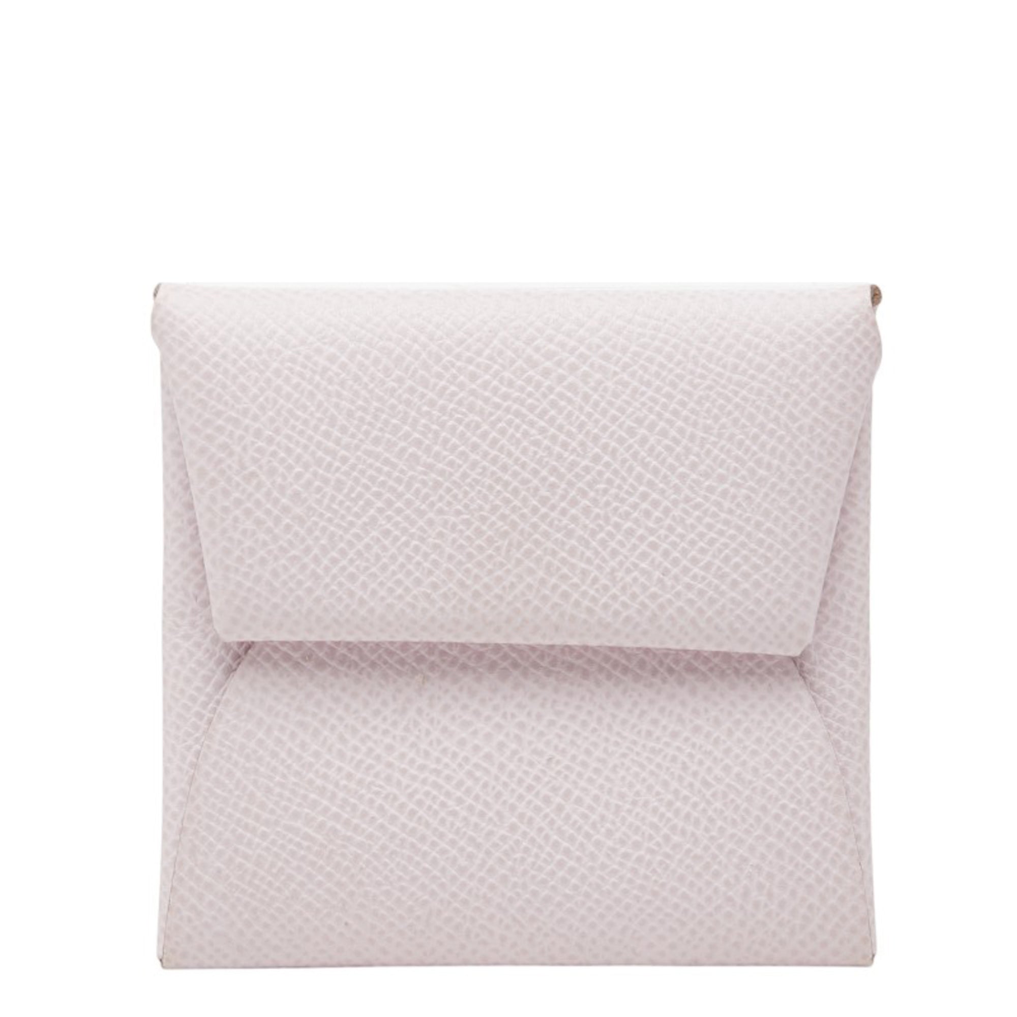 Hermes Light Pink Pink Epsom Leather Coin Purse/Coin Case (Pre-Owned)