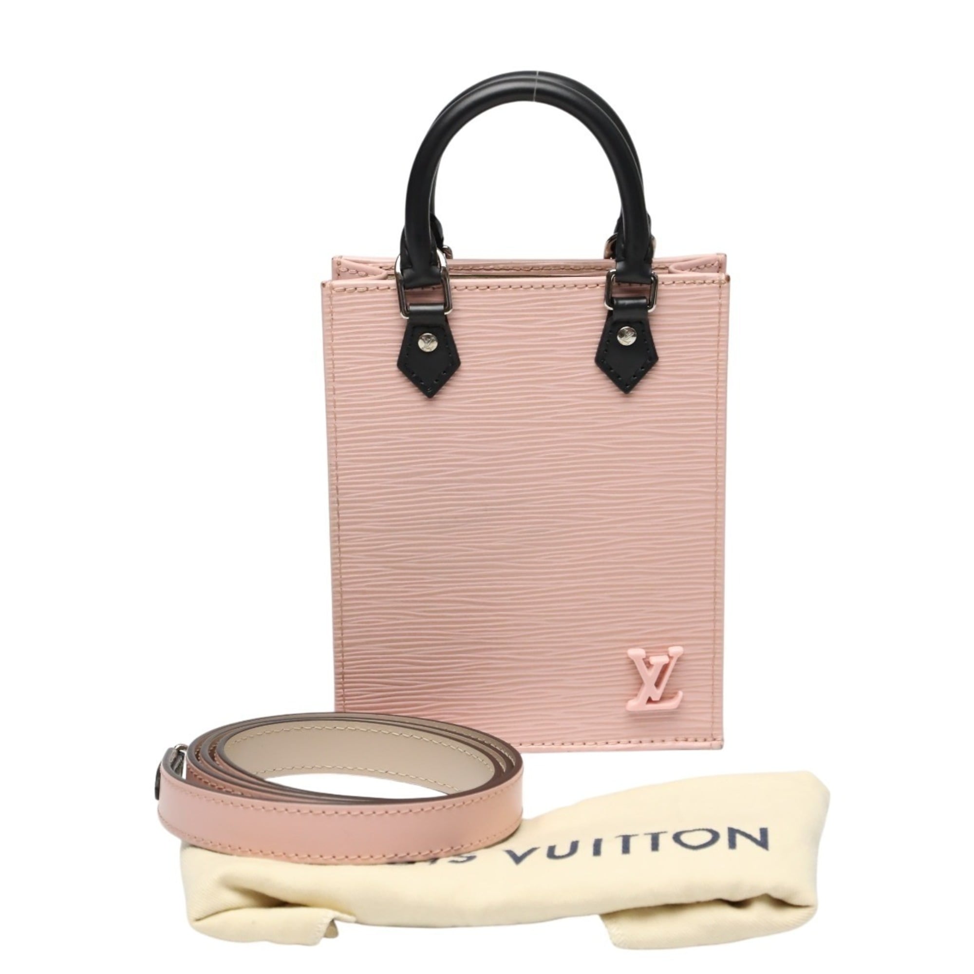 Louis Vuitton Epi Rose Ballerine Epi Leather Handbag Shoulder Bag (Pre-Owned)