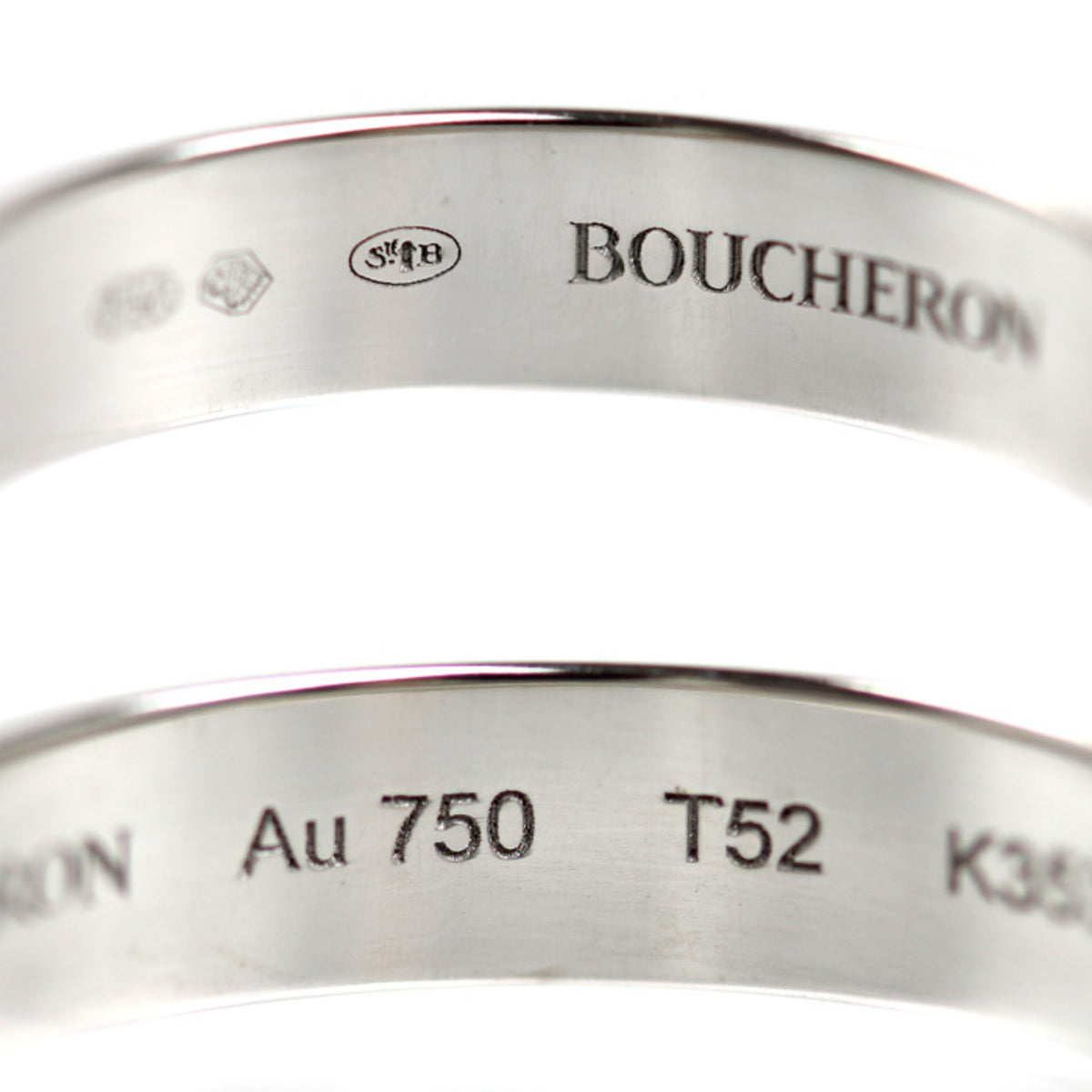 Boucheron White Gold (18K) Band Ring (Pre-Owned)