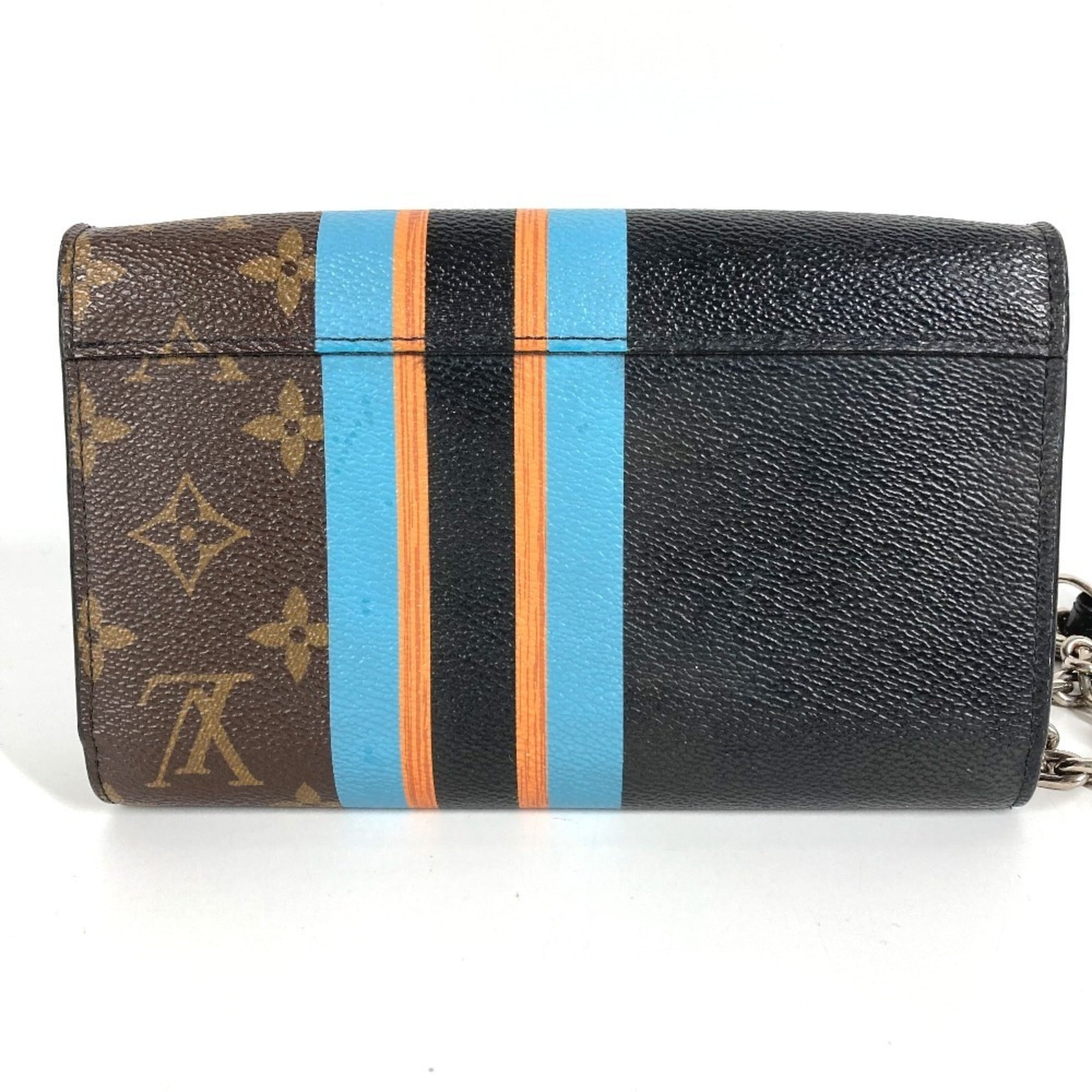Louis Vuitton Monogram Brown Monogram Chain/Shoulder Wallet (Pre-Owned)