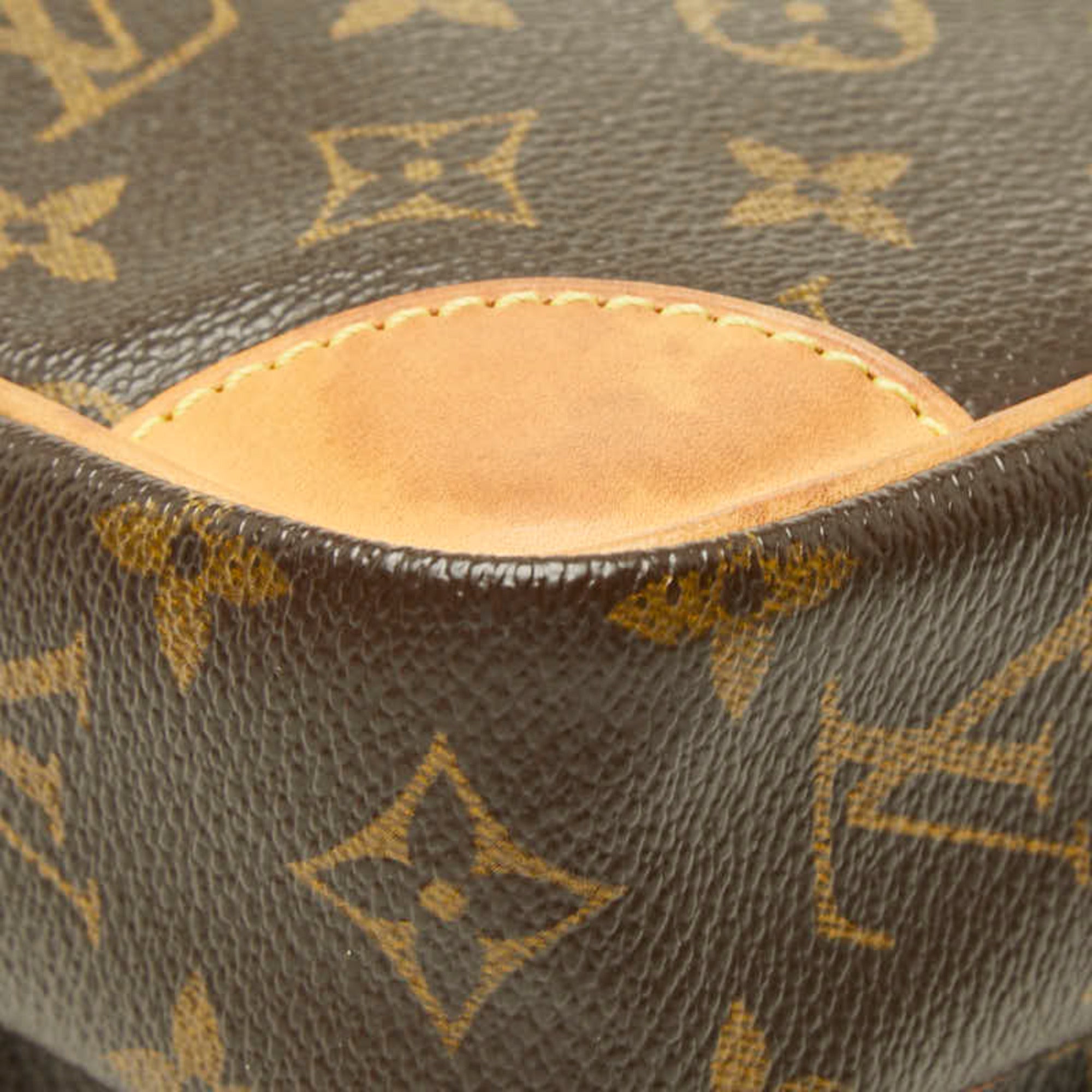 Louis Vuitton Brown Pvc Leather Shoulder Bag (Pre-Owned)
