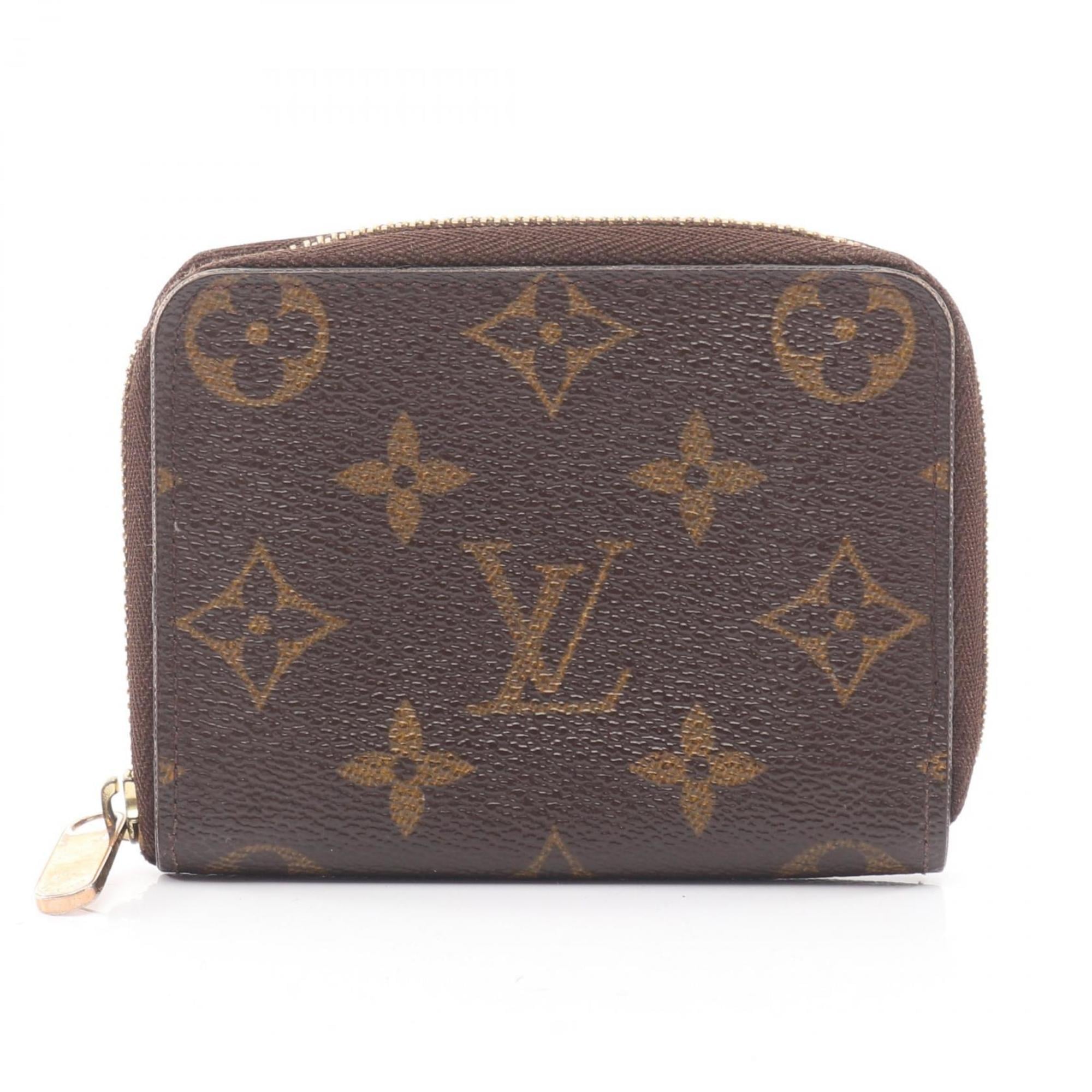 Louis Vuitton Brown Coated Canvas Coin Purse/Coin Case (Pre-Owned)