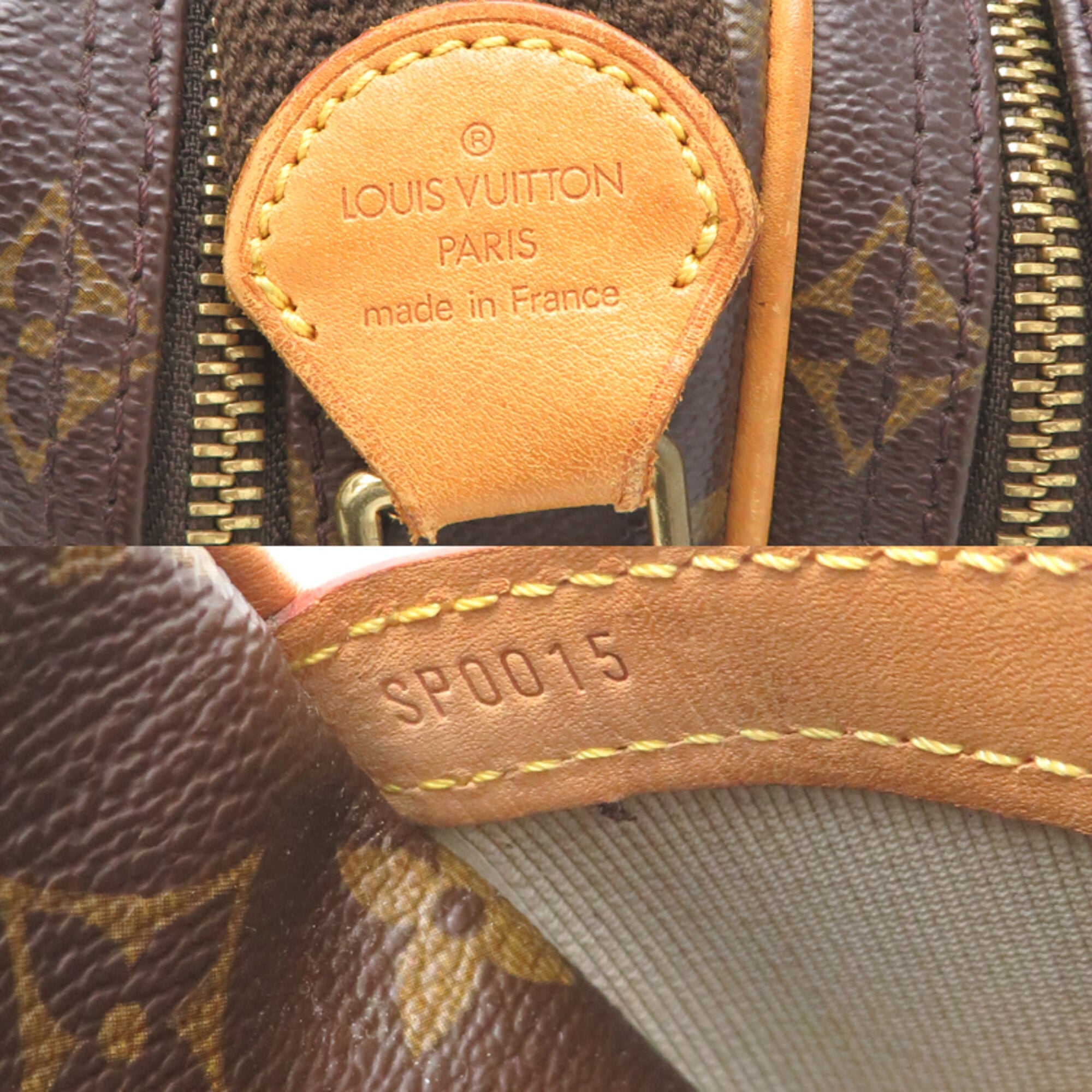 Louis Vuitton Brown Monogram Shoulder Bag (Pre-Owned)