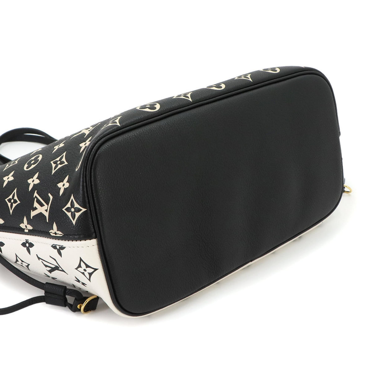 Louis Vuitton Black White Monogram Empreinte Leather Handbag Pouch Tote Bag (Pre-Owned)