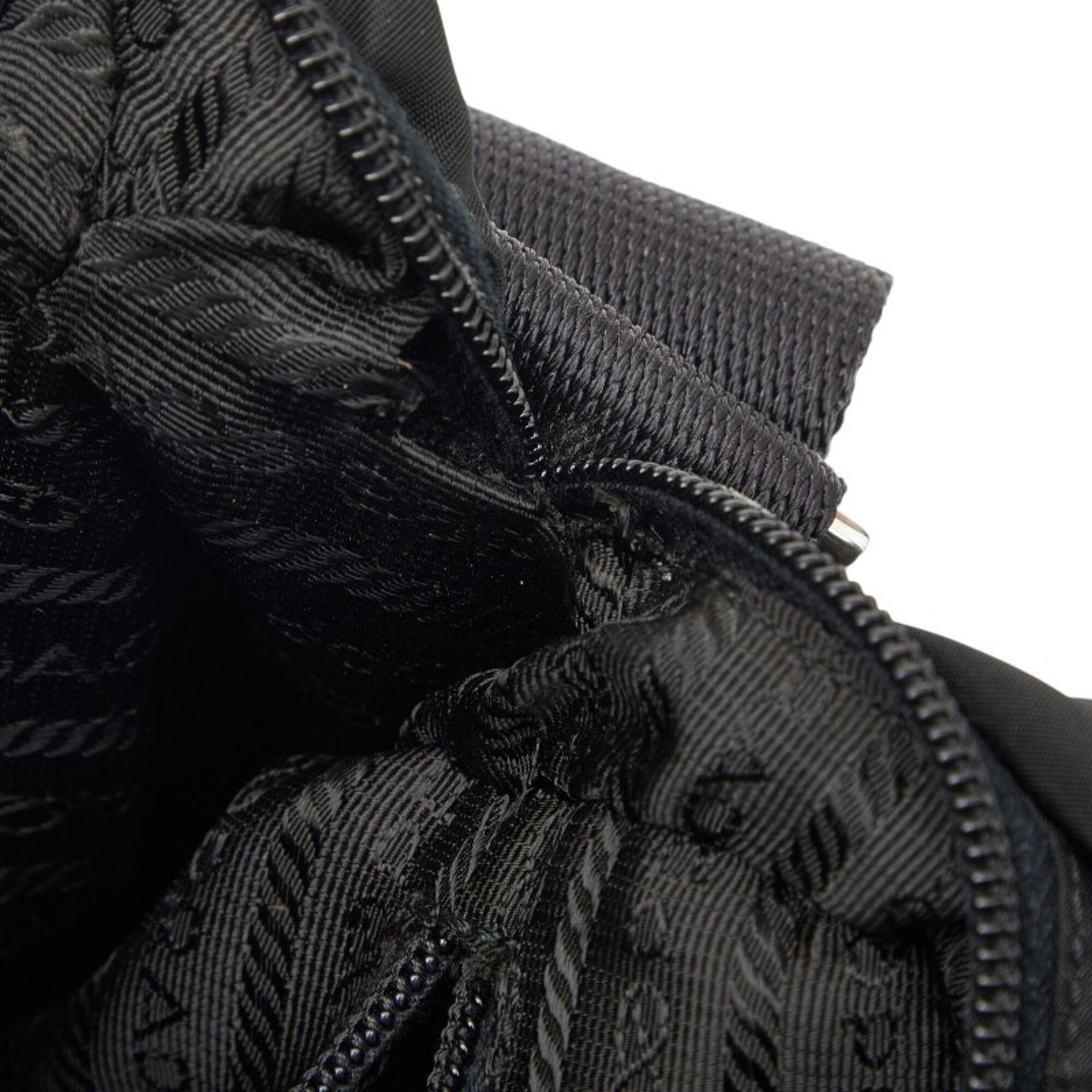 Prada Black Nylon Shoulder Bag (Pre-Owned)