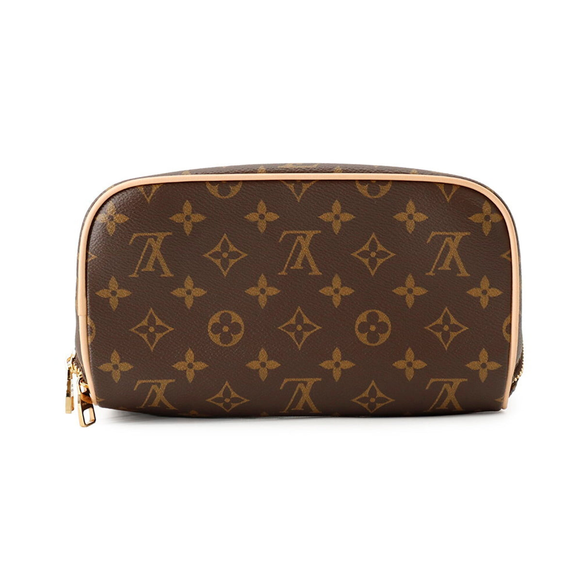 Louis Vuitton Beige Monogram Document Case Handbag Pouch (Pre-Owned)