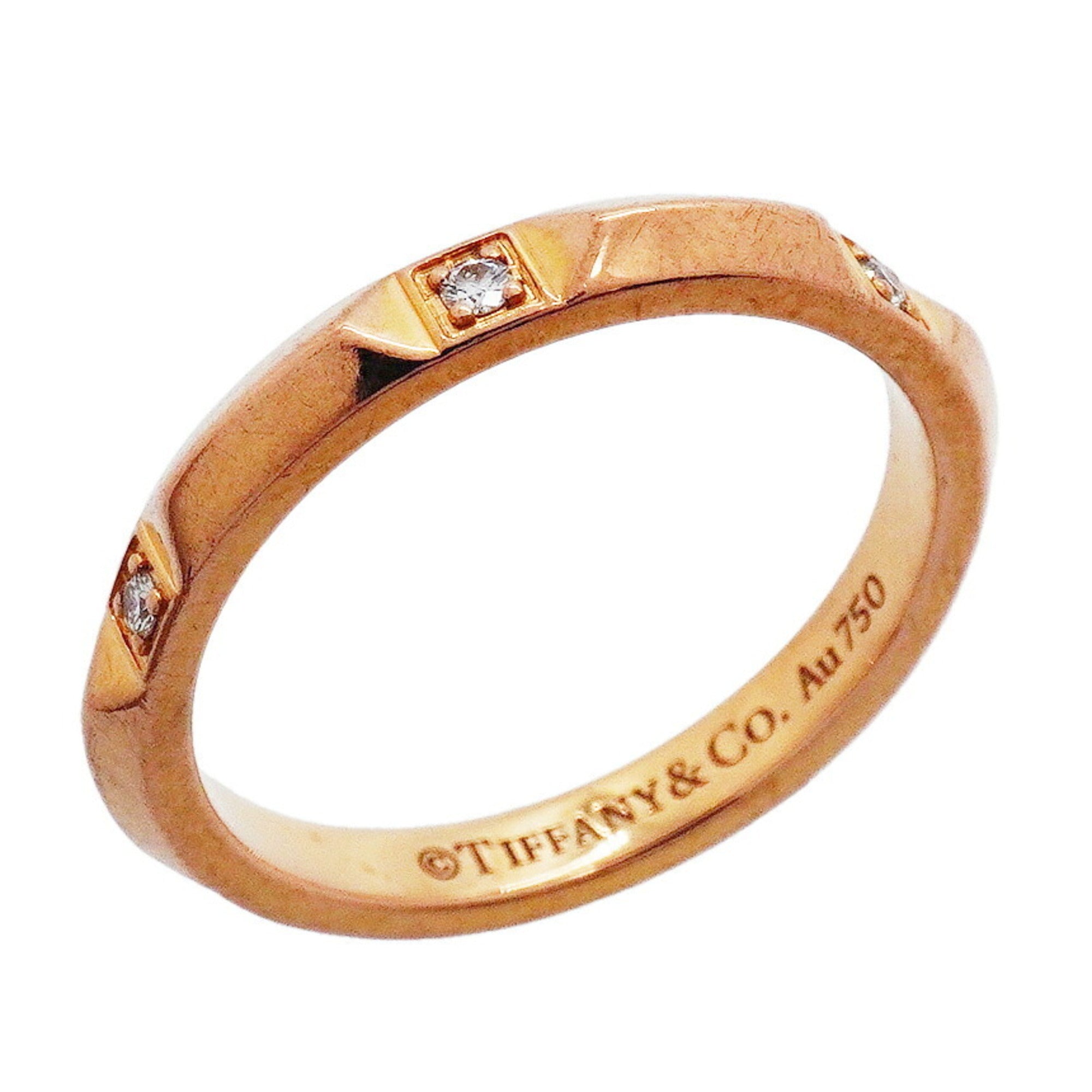 Tiffany Pink Gold (18K) Band Ring (Pre-Owned)