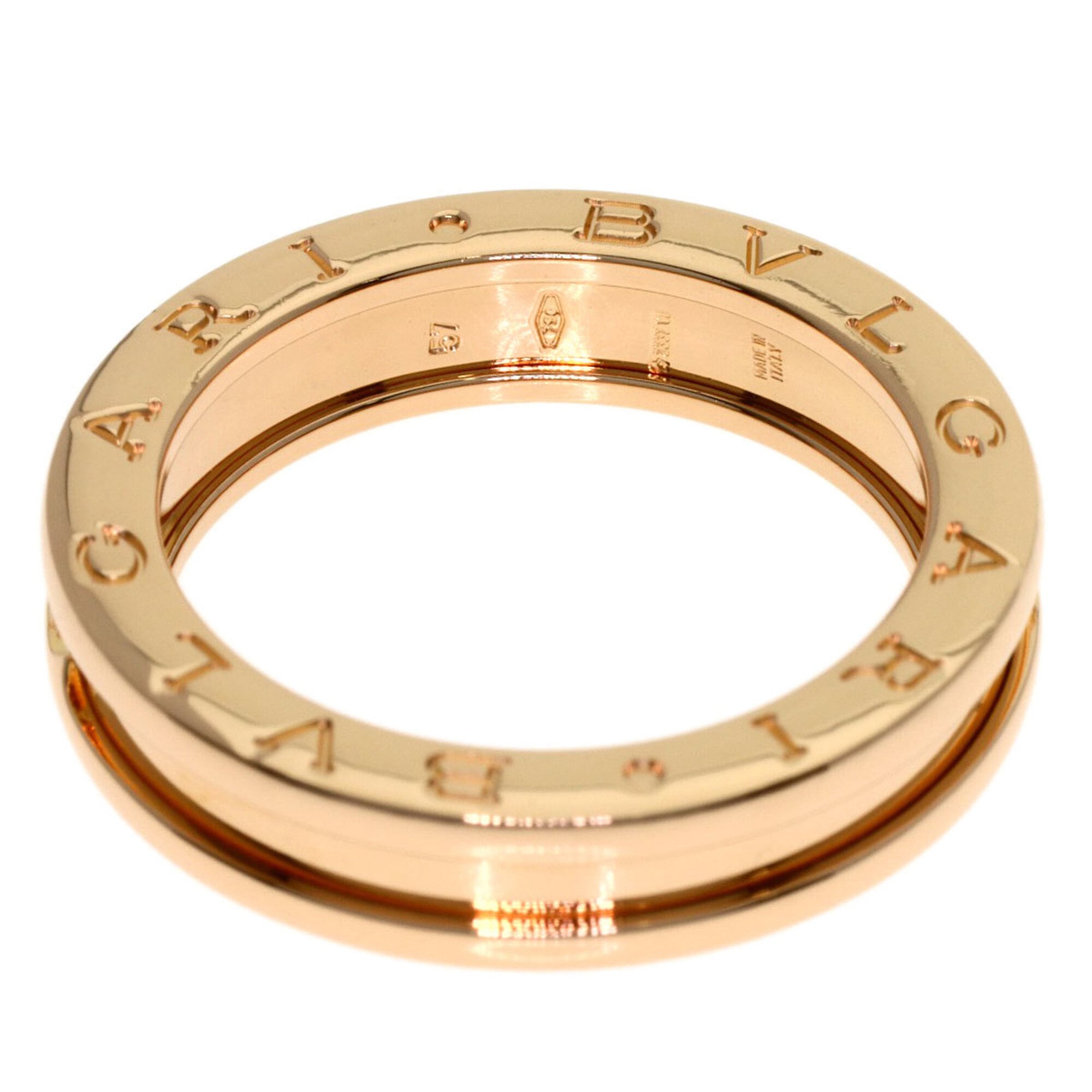 Bvlgari Pink Gold (18K) Band Ring (Pre-Owned)