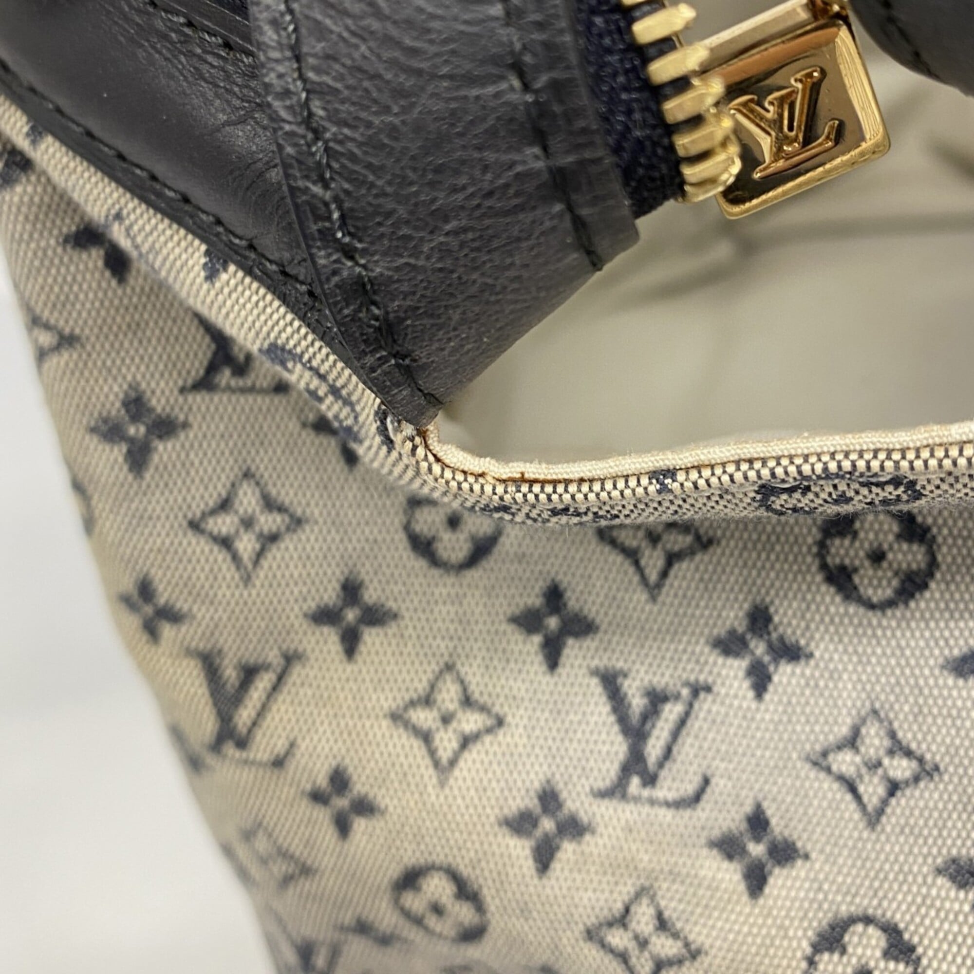 Louis Vuitton Blue Handbag (Pre-Owned)