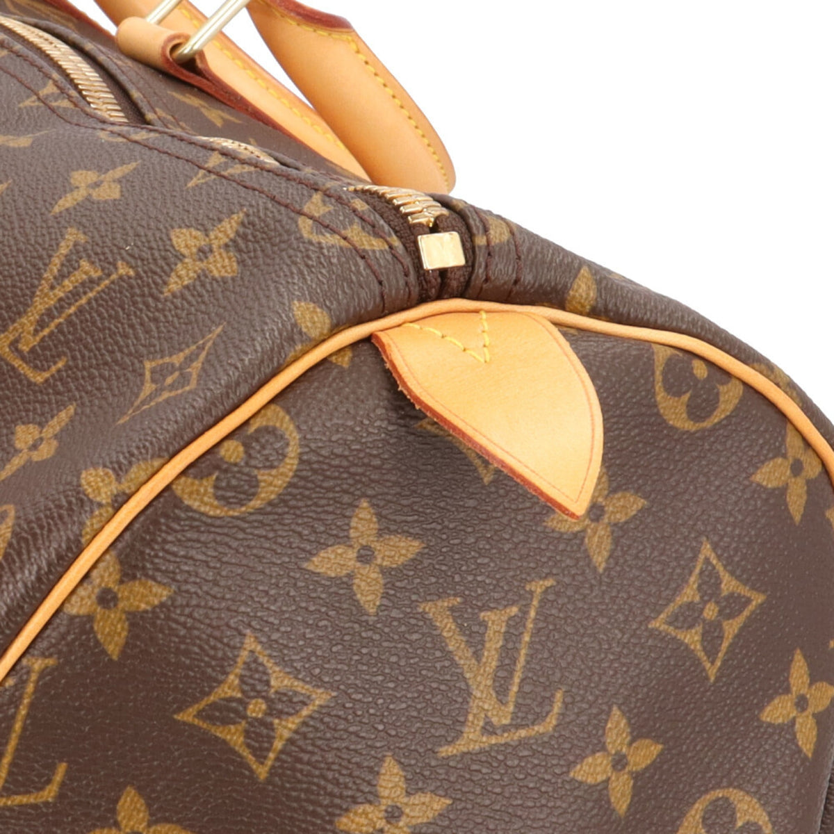 Louis Vuitton Brown Monogram Canvas Boston Bag Handbag (Pre-Owned)