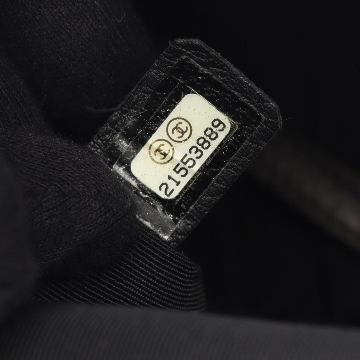 Chanel Gray Leather Backpack (Pre-Owned)