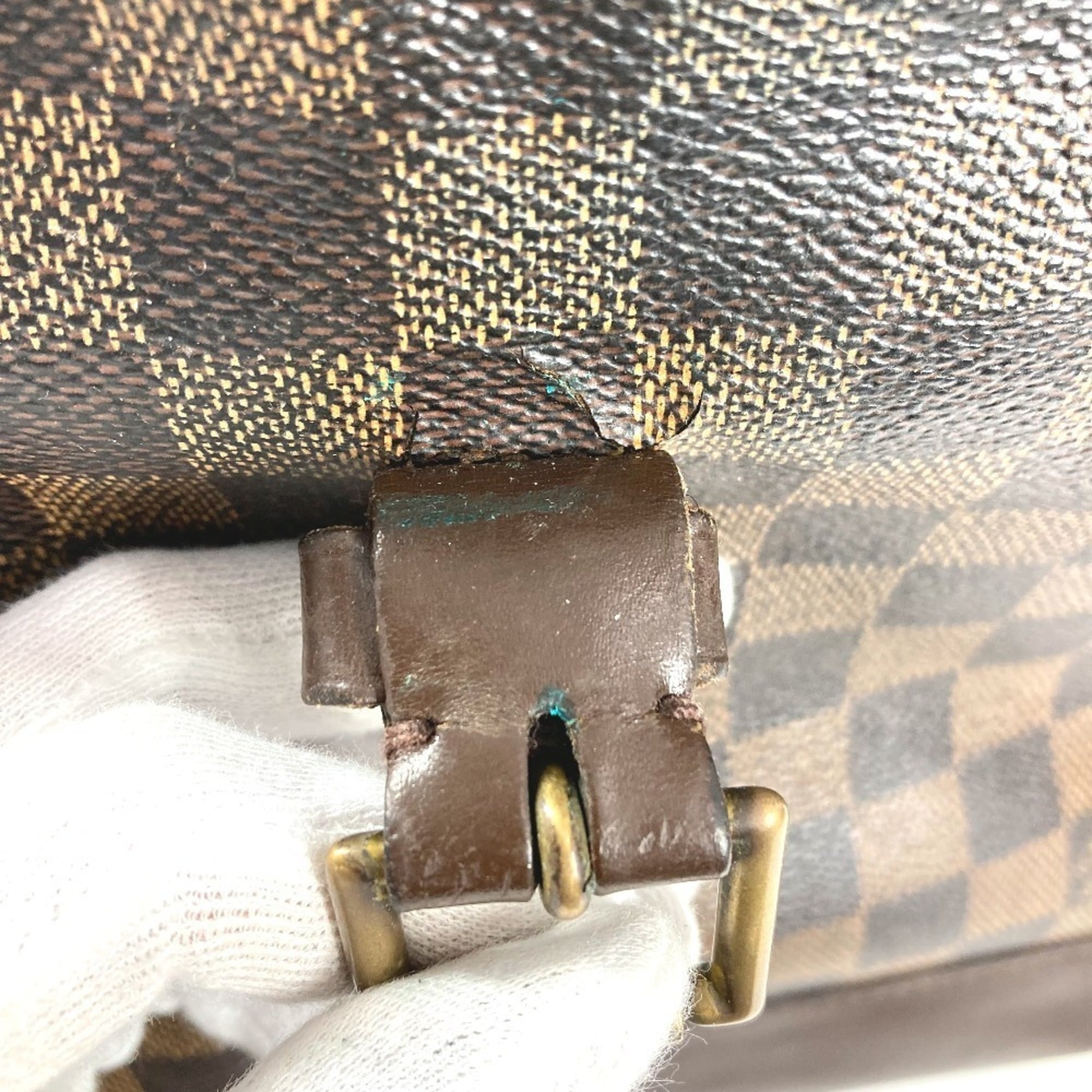 Louis Vuitton Damier Brown Ebene Damier Canvas Backpack (Pre-Owned)