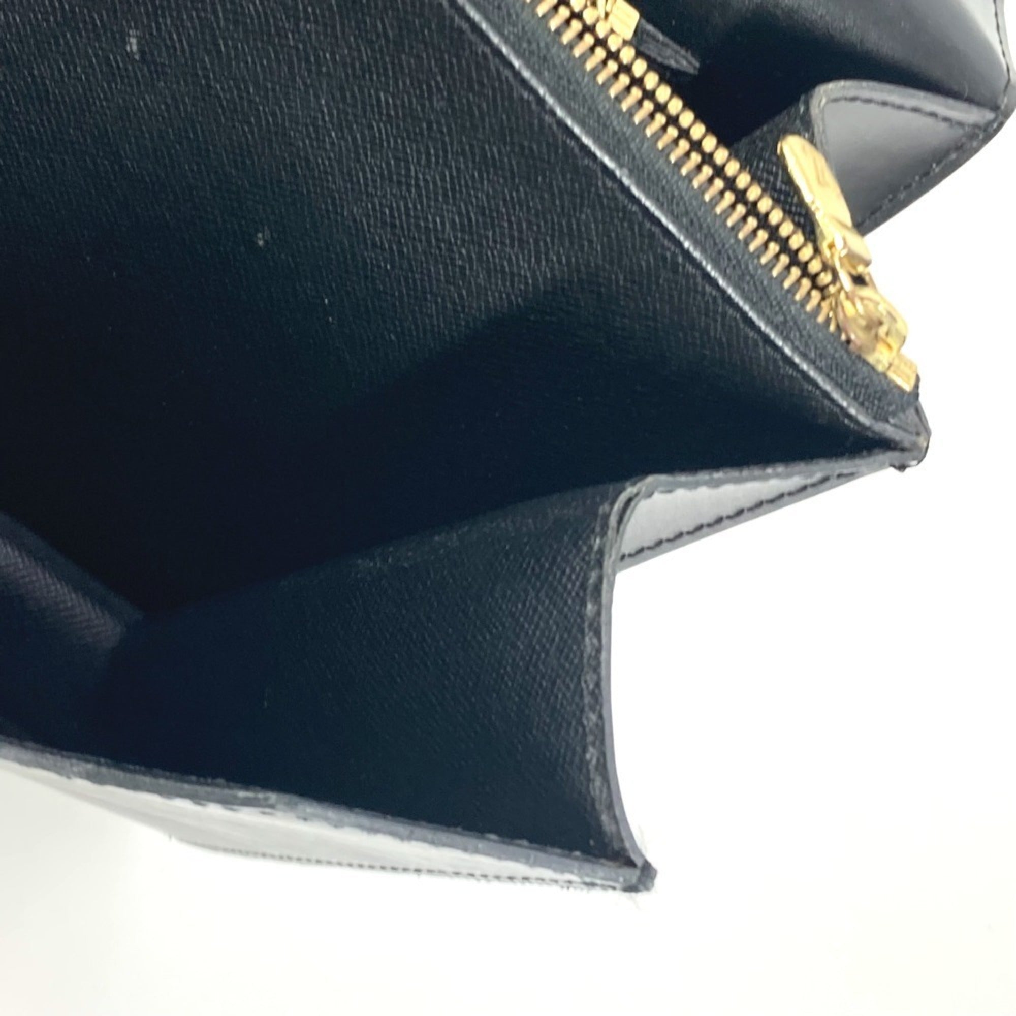 Louis Vuitton Black Noir Epi Leather Handbag (Pre-Owned)