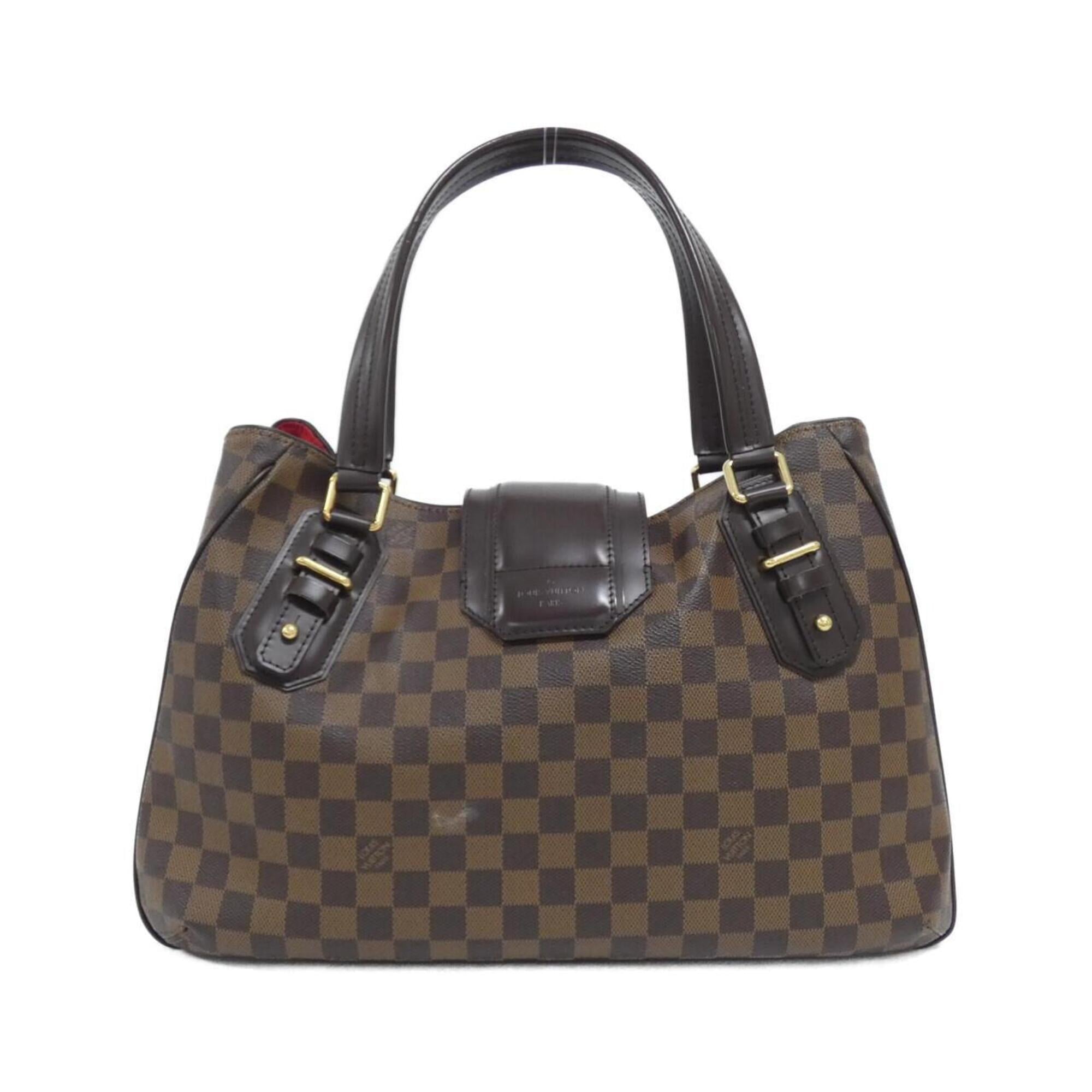 Louis Vuitton Brown Coated Canvas Handbag (Pre-Owned)
