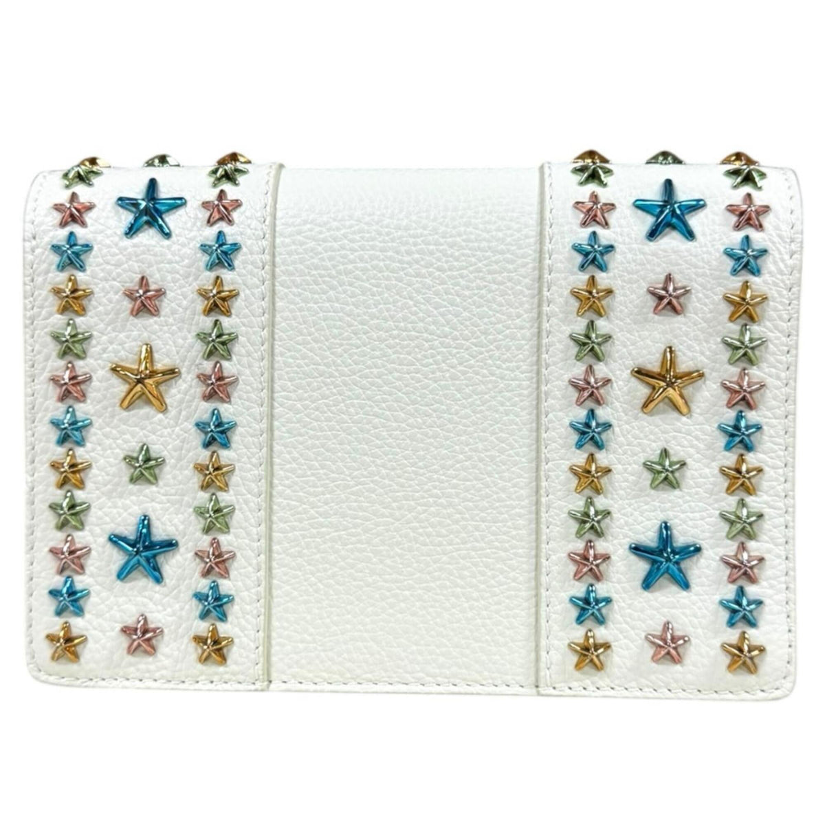 Jimmy Choo White Leather Shoulder Bag (Pre-Owned)