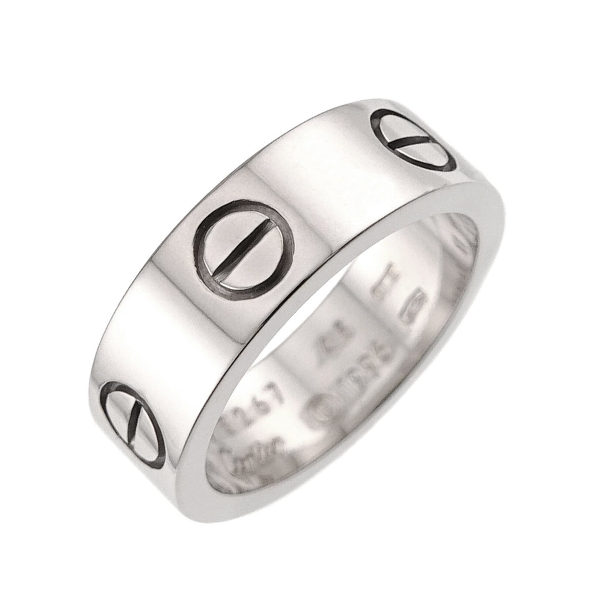 Cartier White Gold (18K) Band Ring (Pre-Owned)