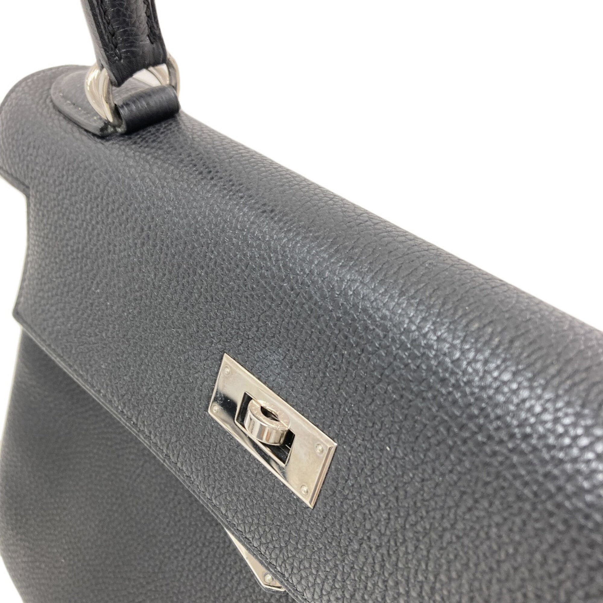 Hermes Kelly Black Handbag (Pre-Owned)