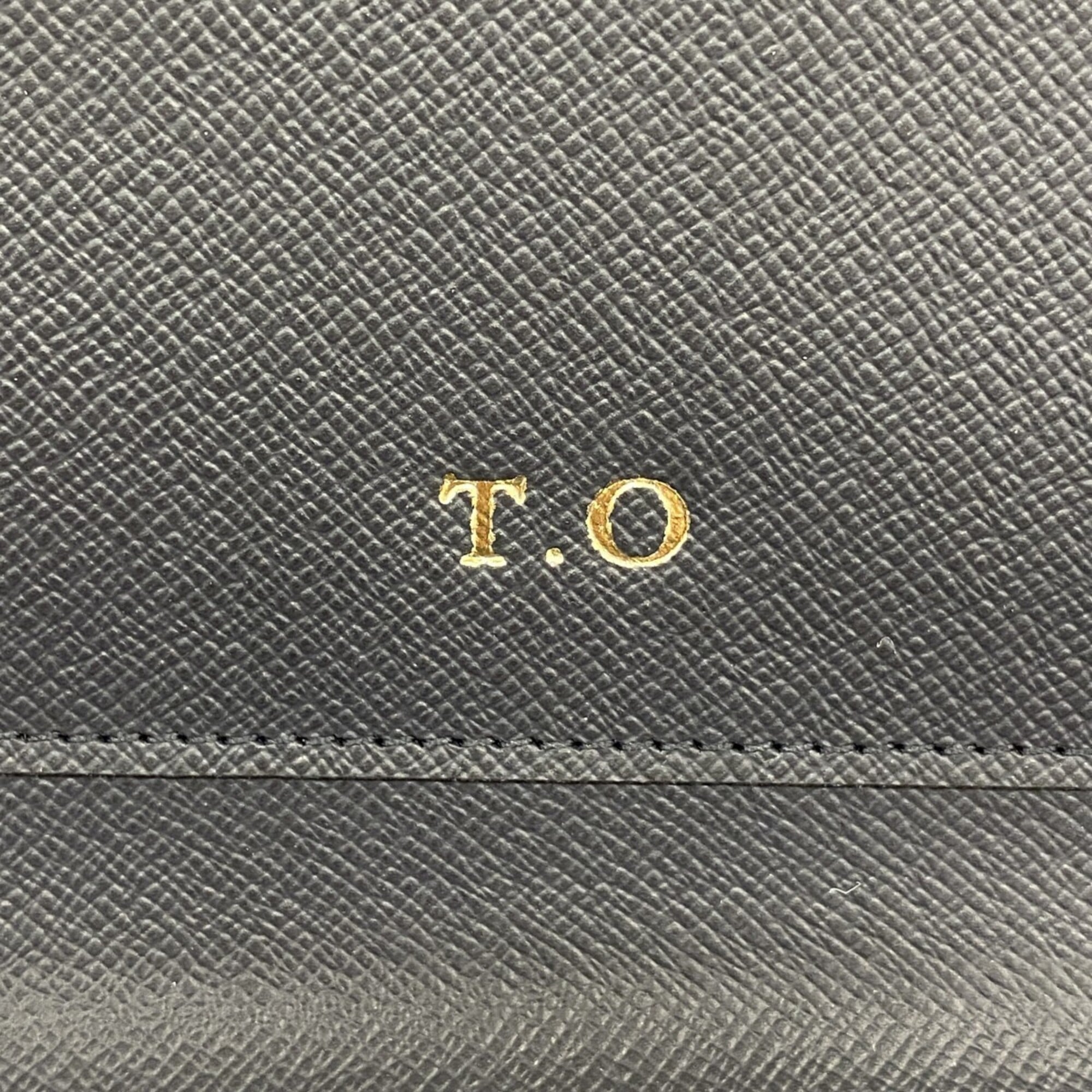Louis Vuitton Navy Long Wallet (Bi-Fold) (Pre-Owned)