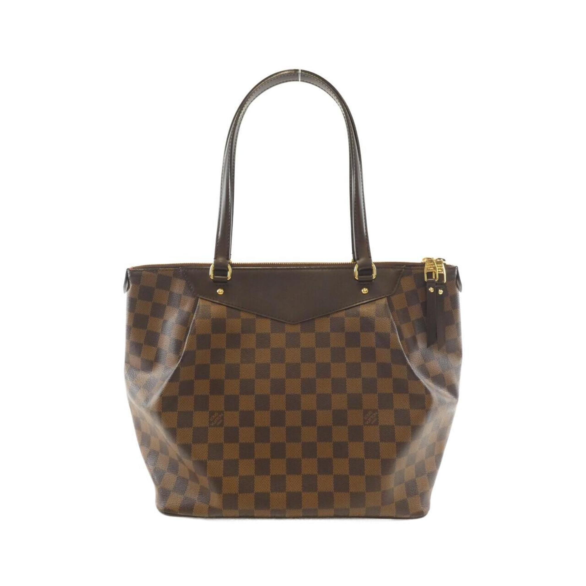 Louis Vuitton Brown Coated Canvas Handbag (Pre-Owned)