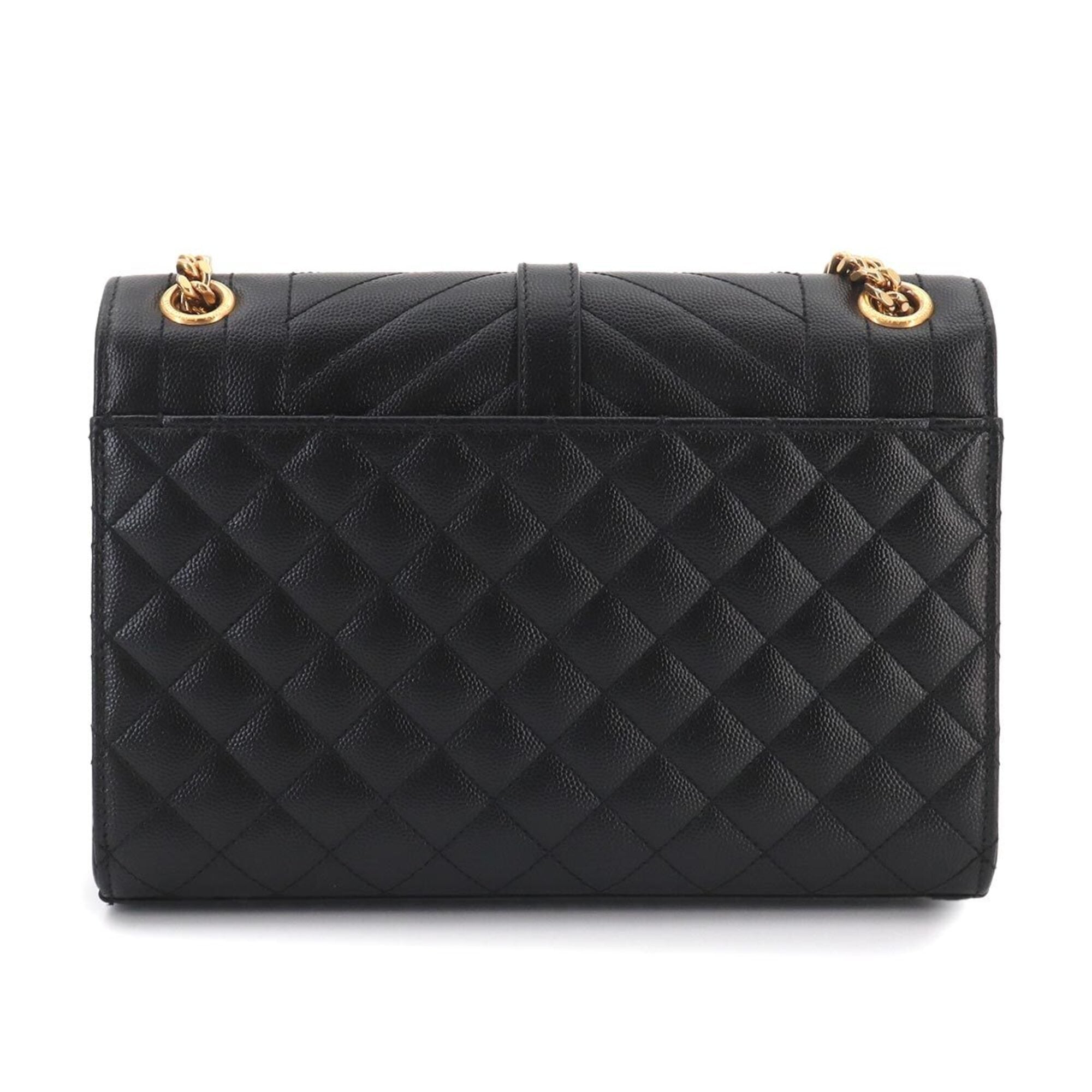 Saint Laurent Black Leather Handbag Shoulder Bag (Pre-Owned)