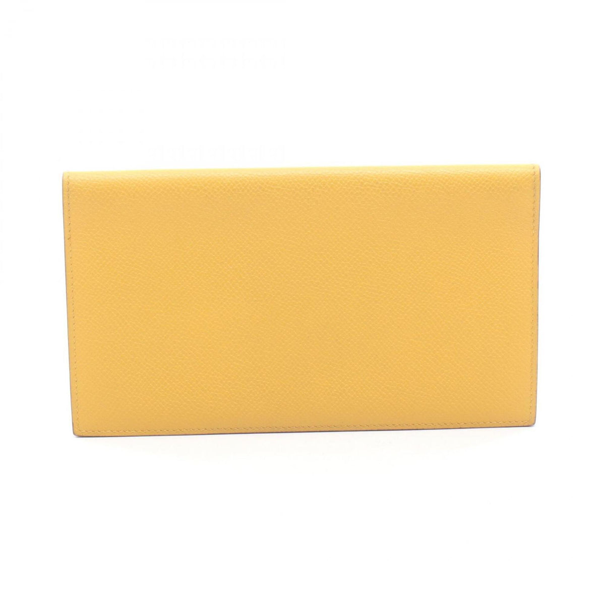 Hermes Sun Yellow Epsom Leather Long Wallet (Bi-Fold) (Pre-Owned)