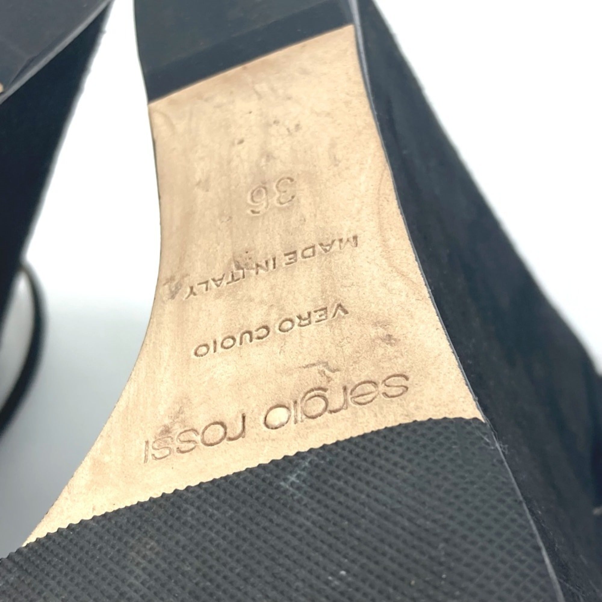 Sergio Rossi Black Mules (Pre-Owned)