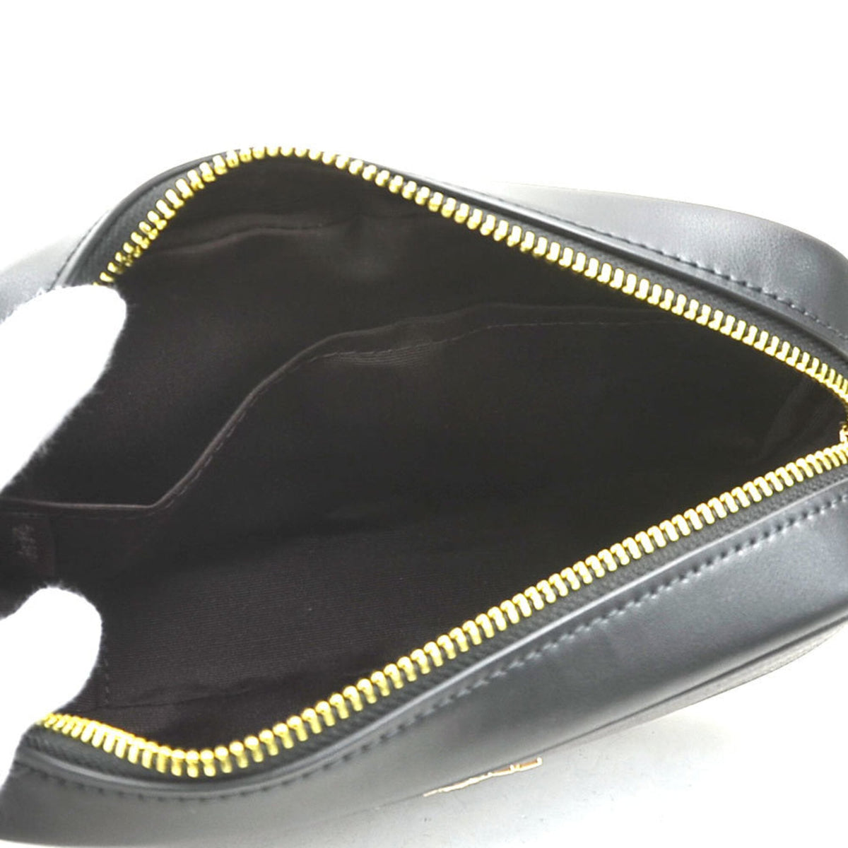 Coach Black Brown Leather Shoulder Bag (Pre-Owned)