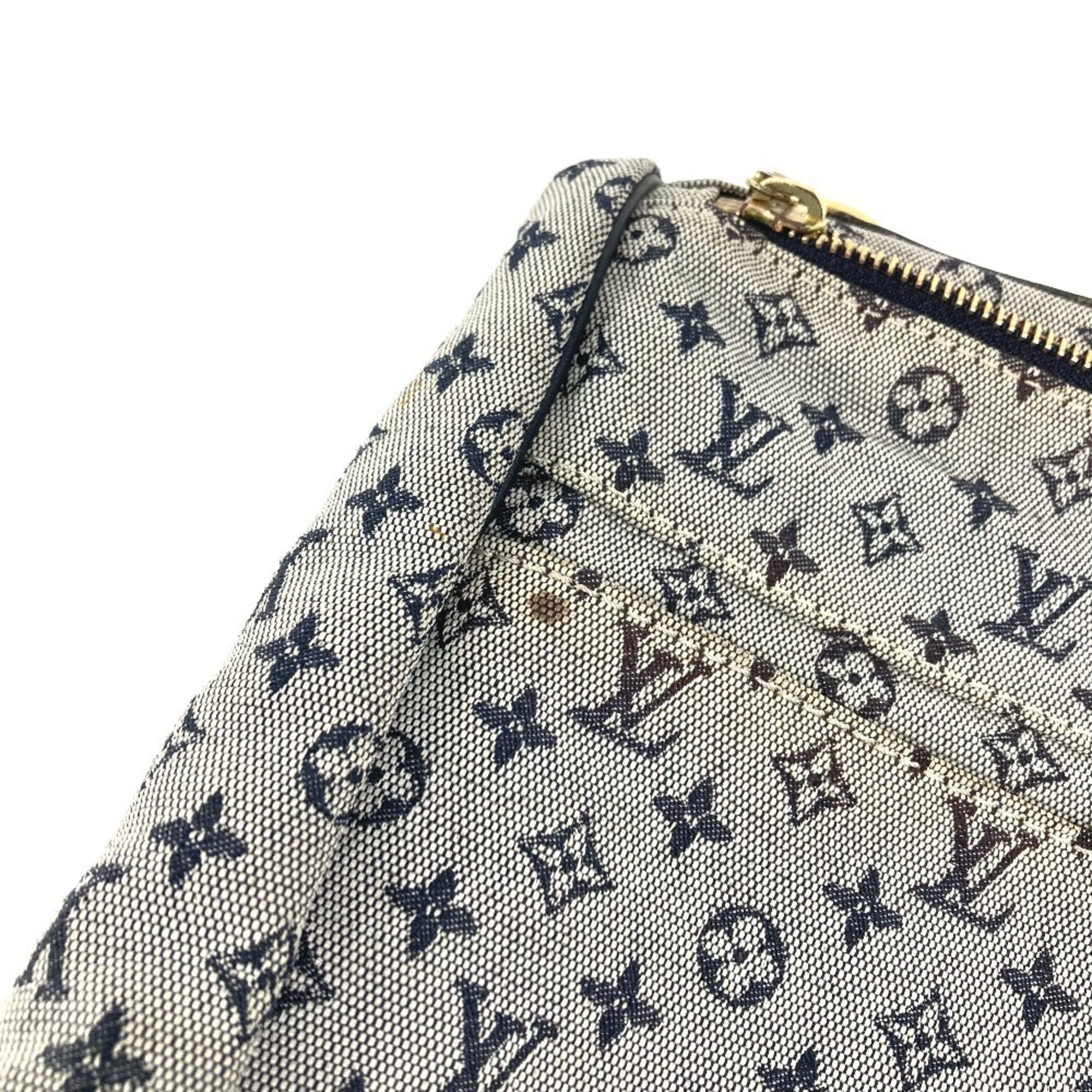 Louis Vuitton Navy Monogram Mini Messenger Bag Shoulder Bag (Pre-Owned)
