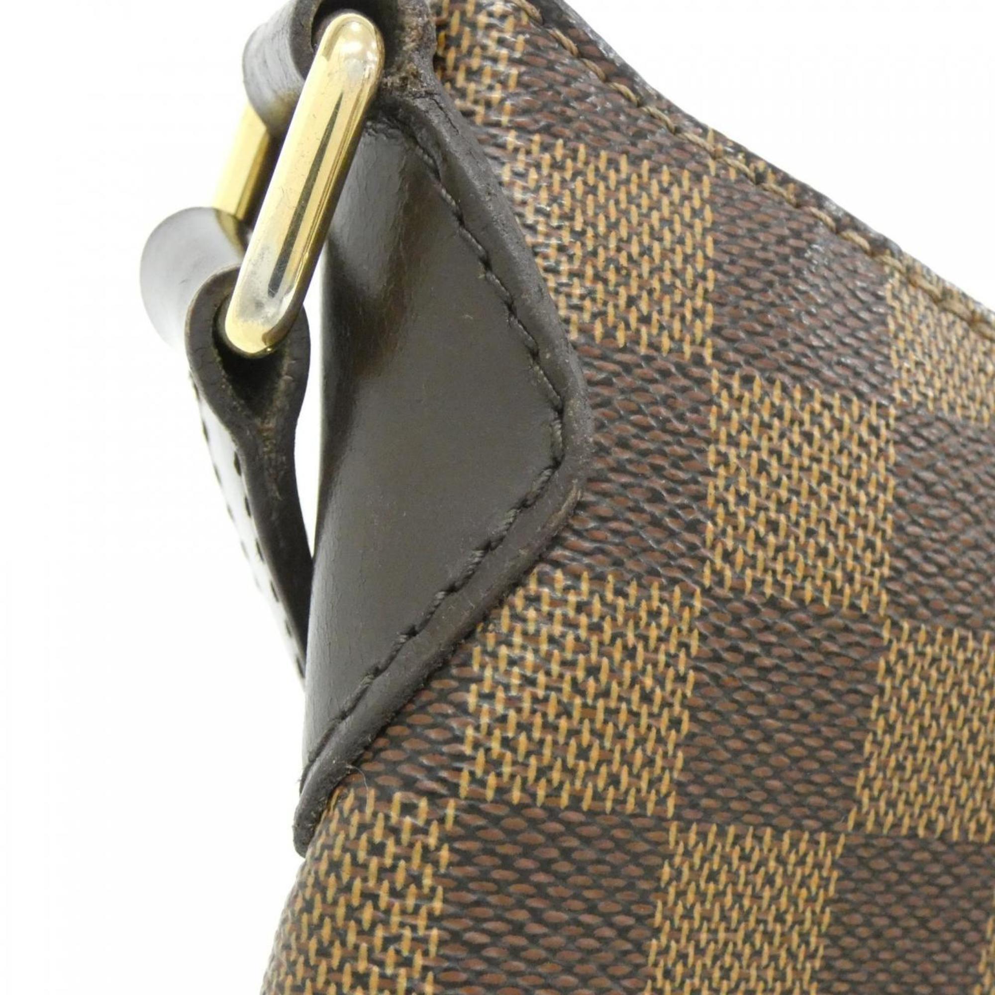 Louis Vuitton Brown Coated Canvas Shoulder Bag (Pre-Owned)