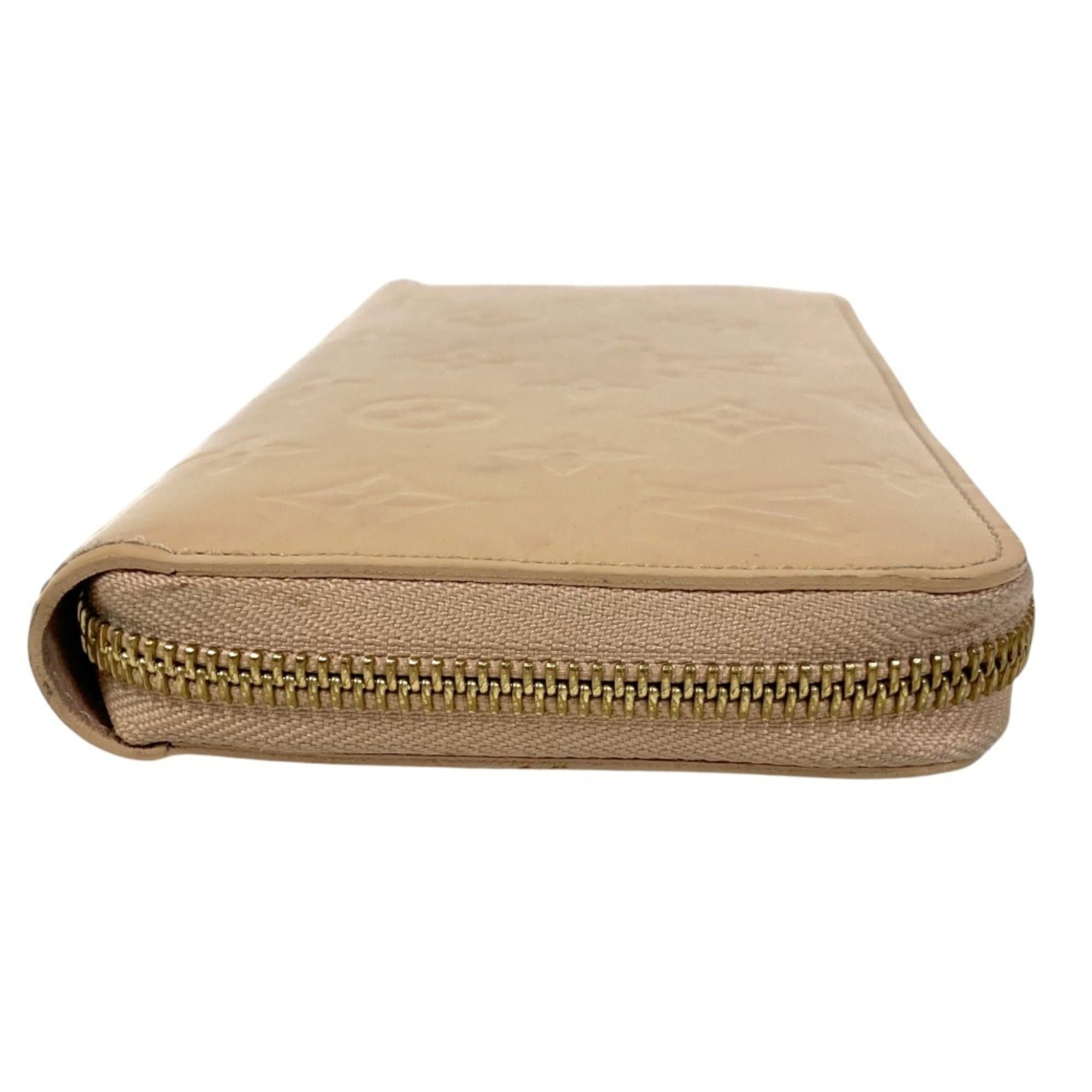 Louis Vuitton Beige Monogram Vernis Wallet (Bi-Fold) (Pre-Owned)