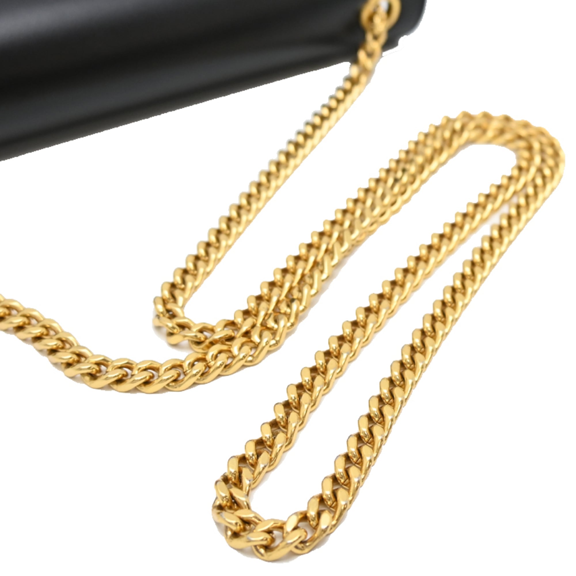 Yves Saint Laurent Black Leather Shoulder Bag (Pre-Owned)