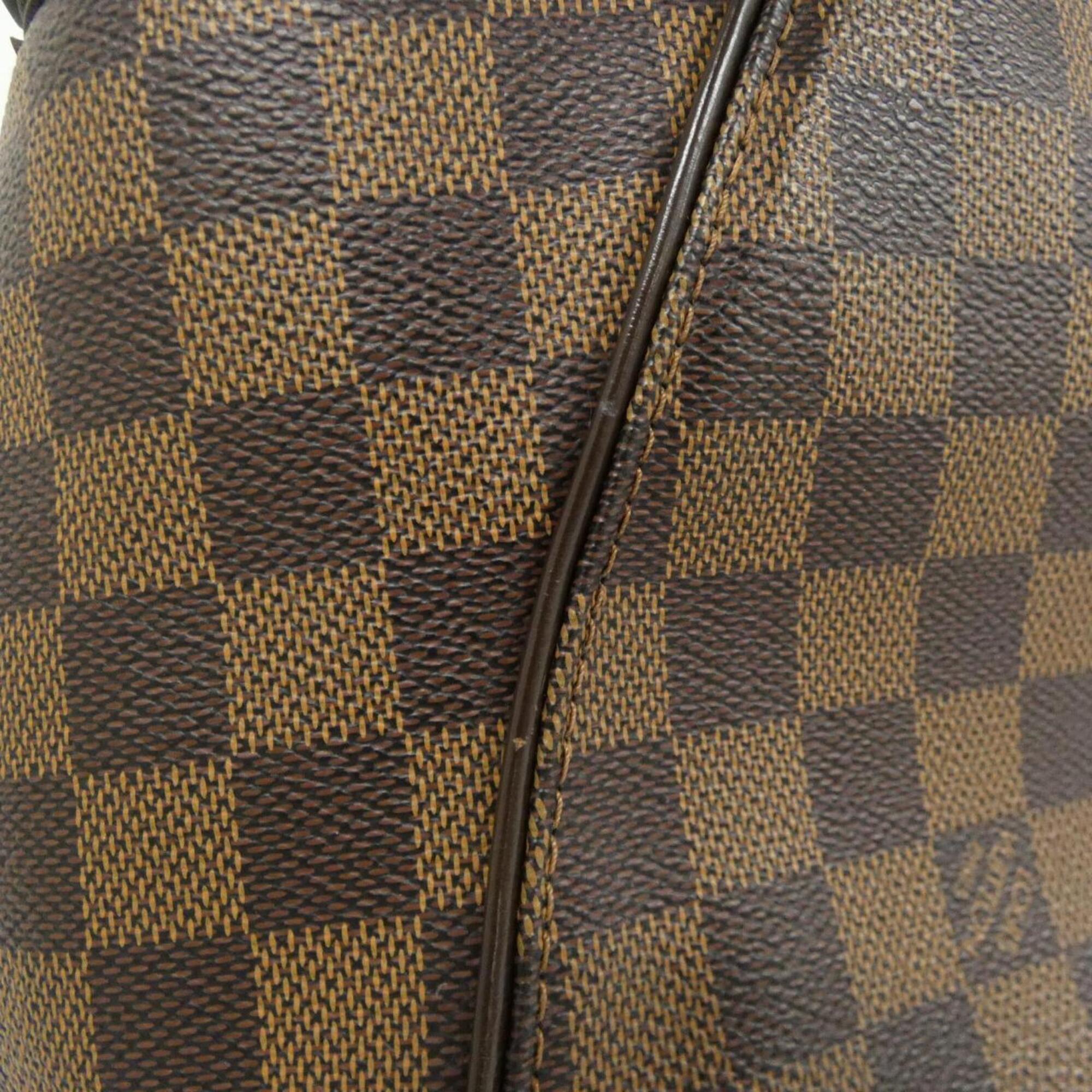 Louis Vuitton Brown Coated Canvas Shoulder Bag (Pre-Owned)