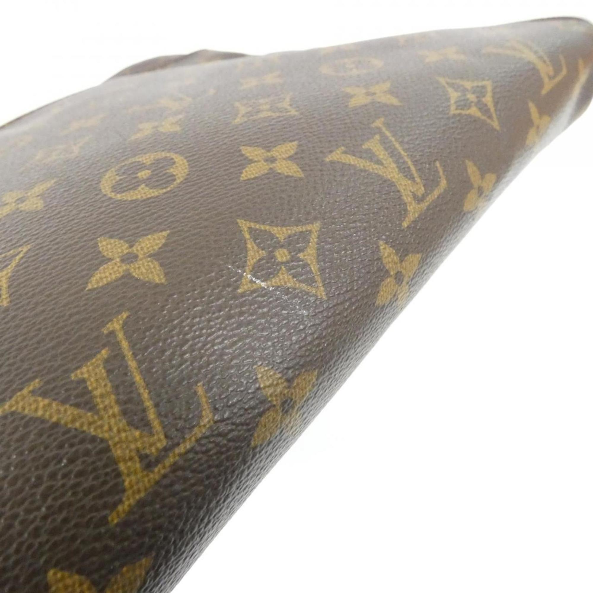 Louis Vuitton Brown Coated Canvas Shoulder Bag (Pre-Owned)