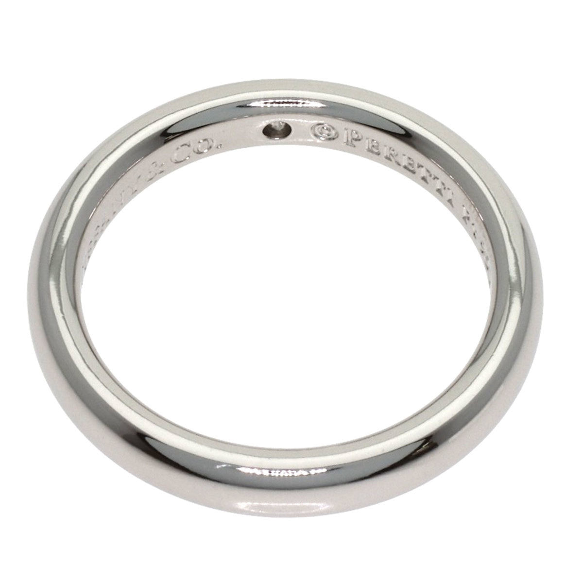 Tiffany Platinum 950 Band Ring (Pre-Owned)