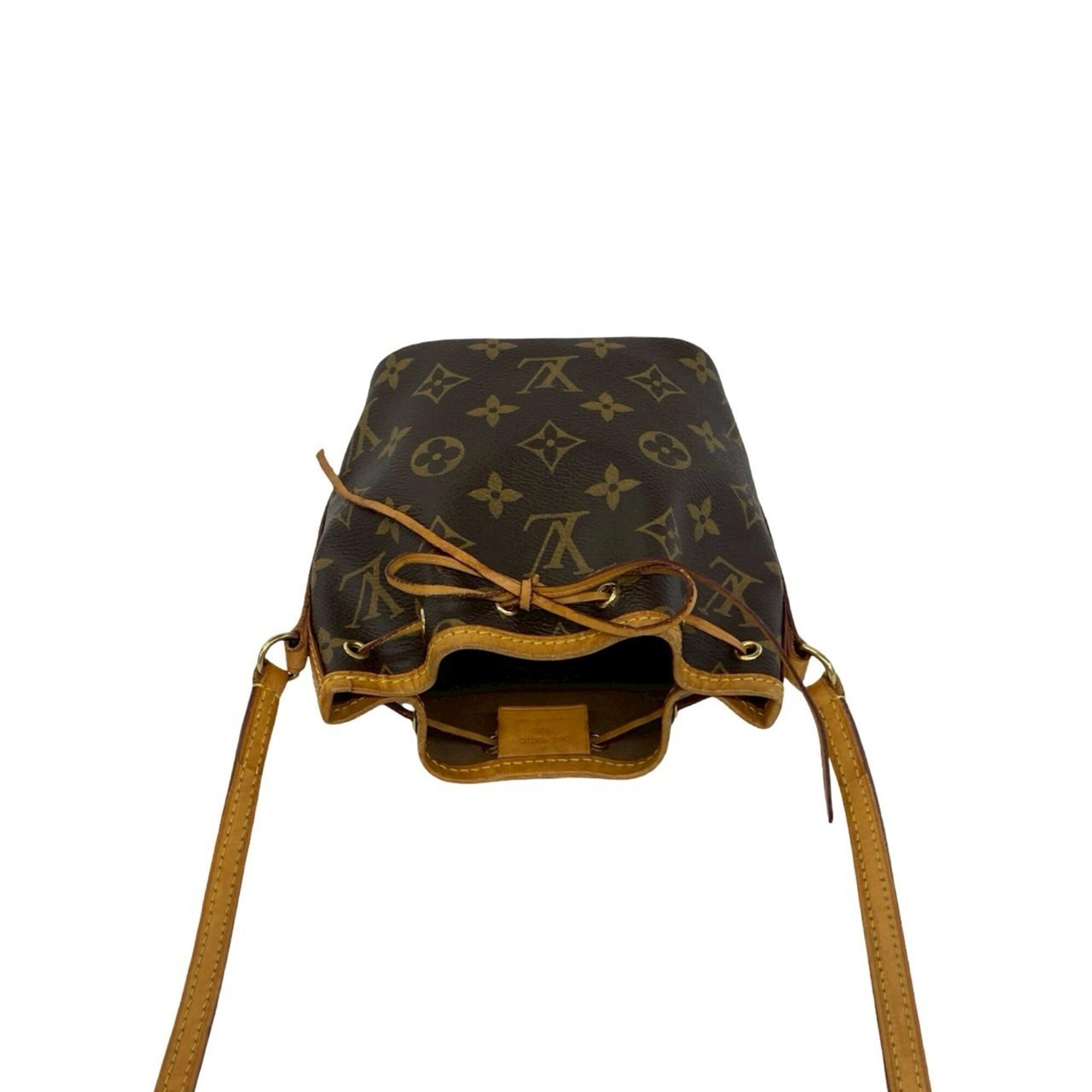 Louis Vuitton Brown Leather Pvc Pochette Shoulder Bag (Pre-Owned)