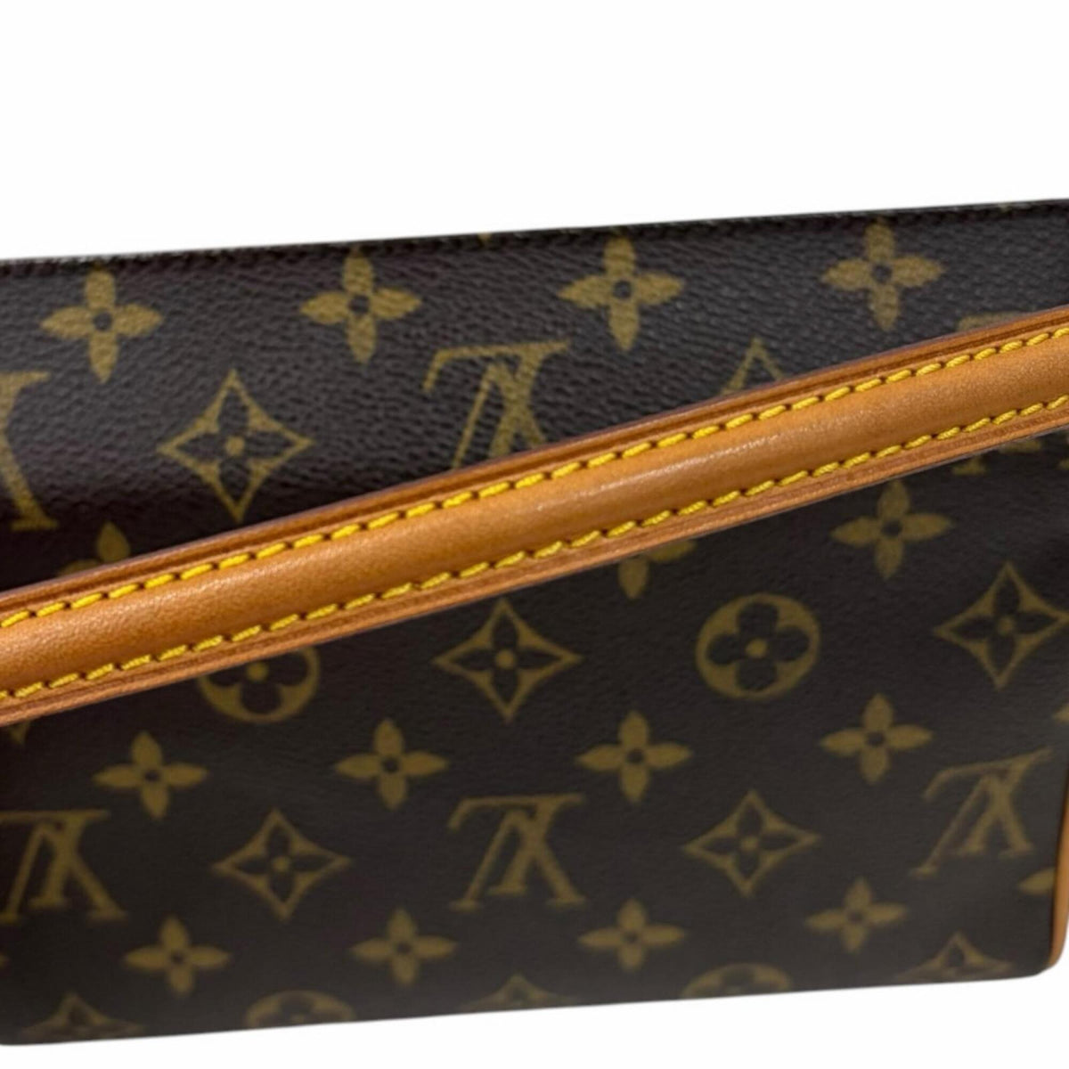 Louis Vuitton Brown Monogram Canvas Handbag (Pre-Owned)