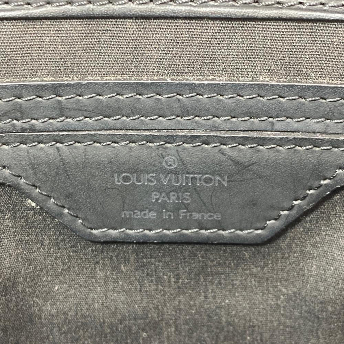Louis Vuitton Black Noir Epi Leather Tote Bag (Pre-Owned)